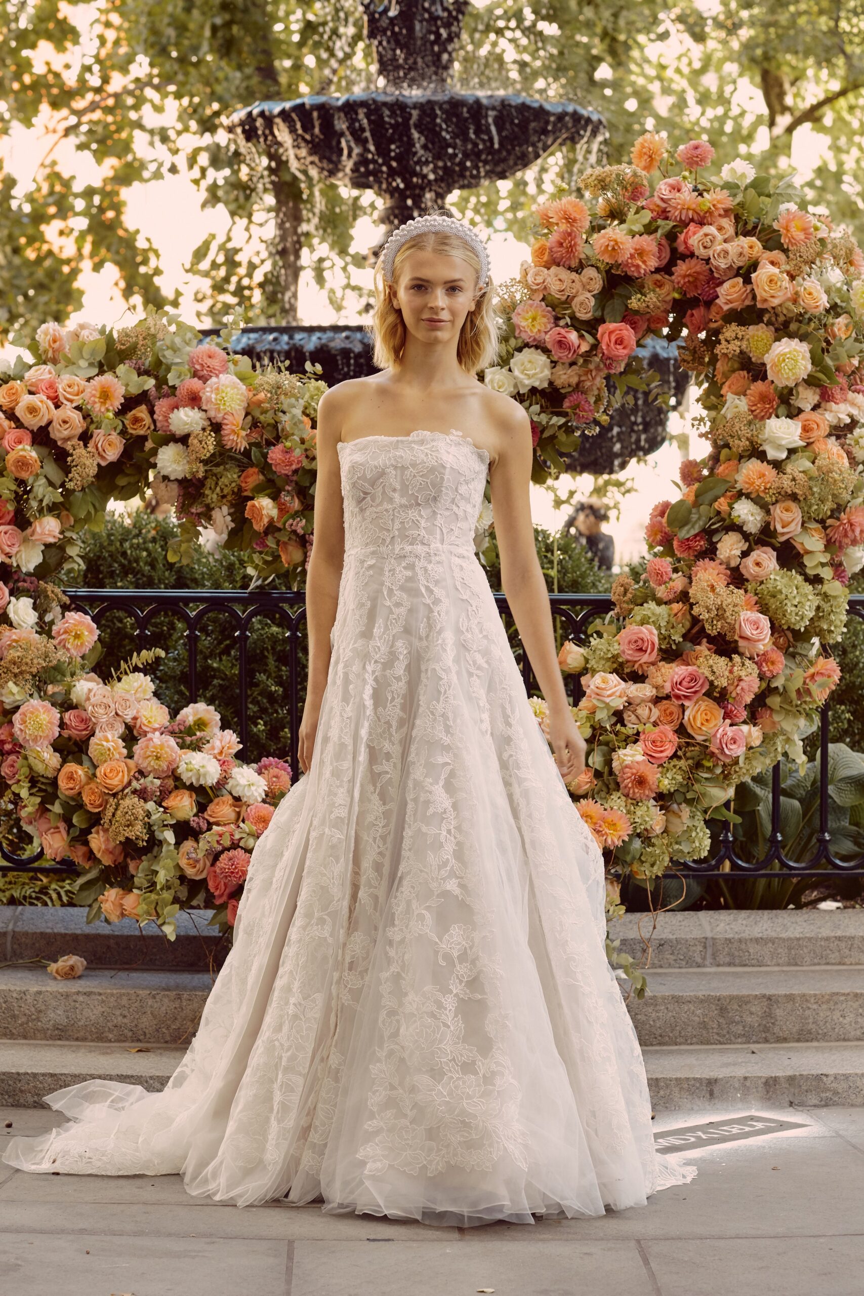 Lela Rose F/W 20 Bridal Look 2
