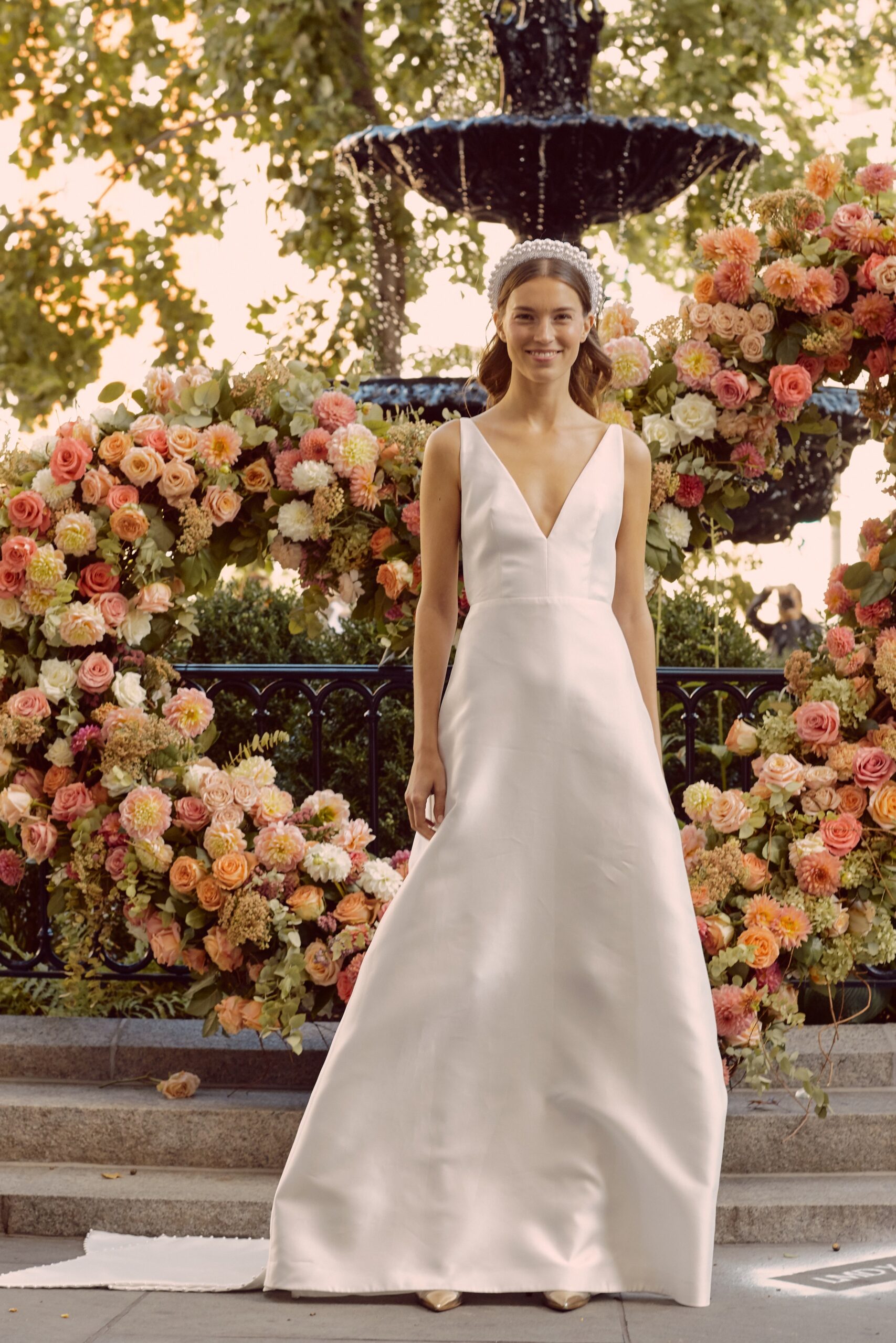 Lela Rose F/W 20 Bridal Look 3