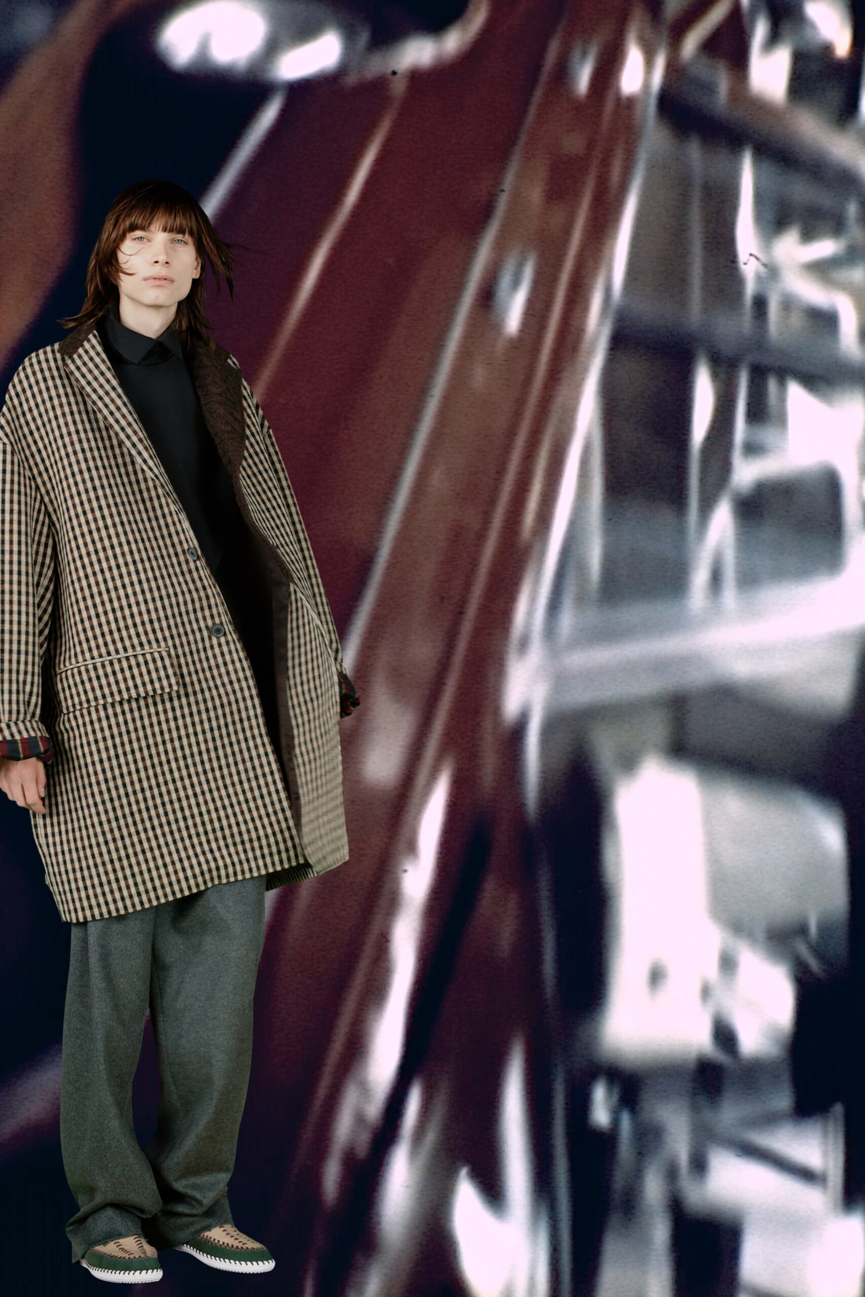 Kolor F/W 20 Menswear Look 3