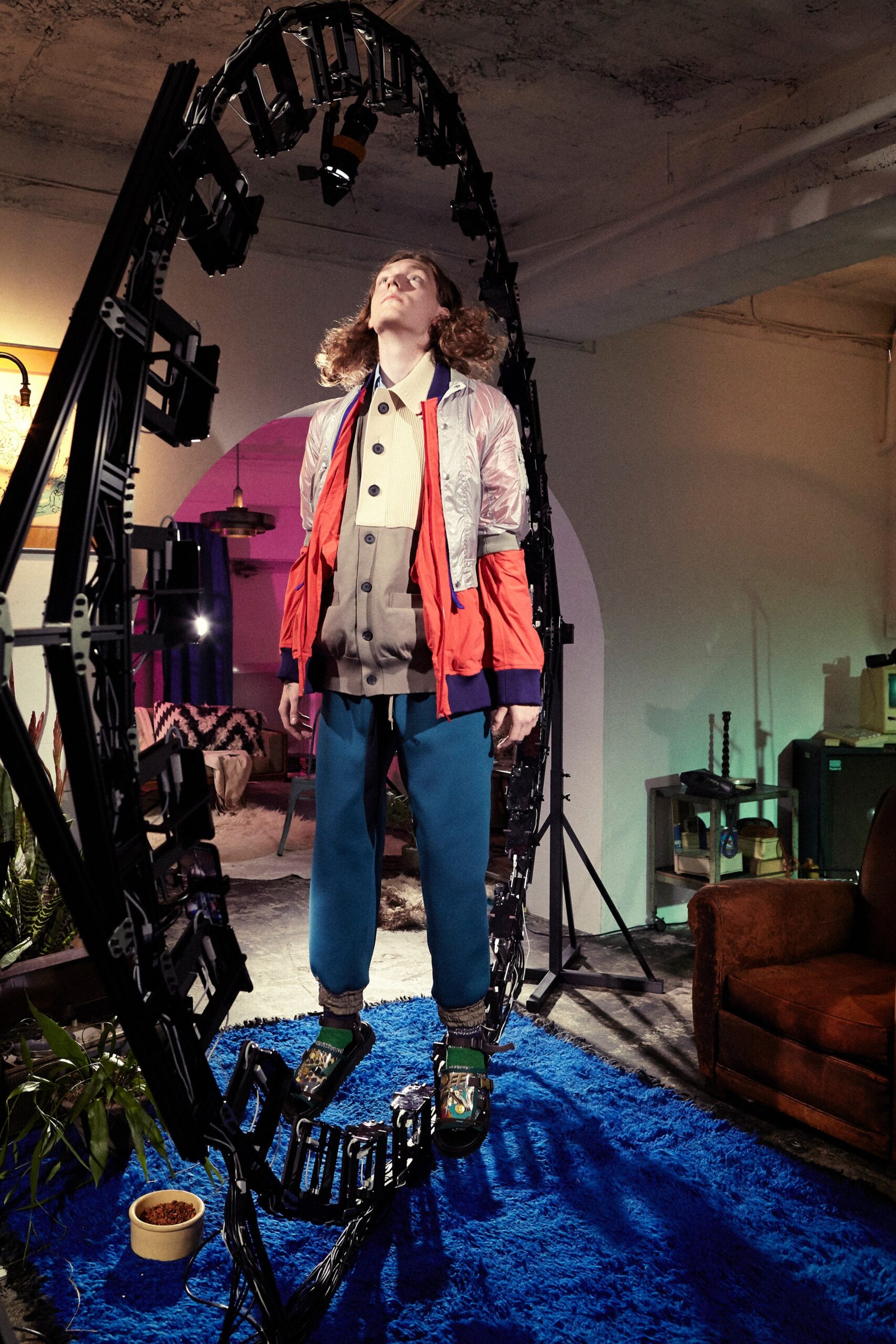 Kolor S/S 21 Menswear Look 4