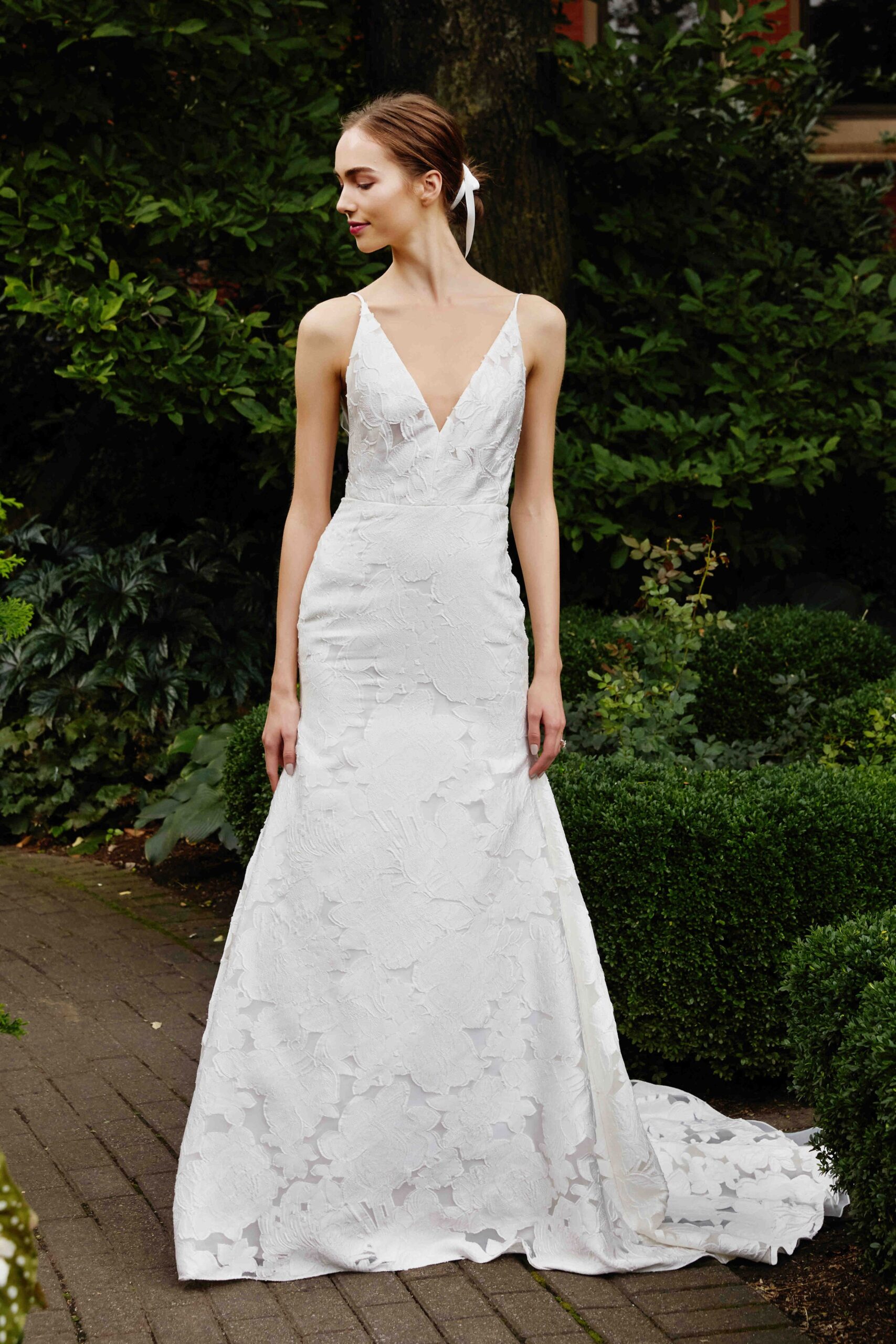 Lela Rose F/W 19 Bridal Look 4