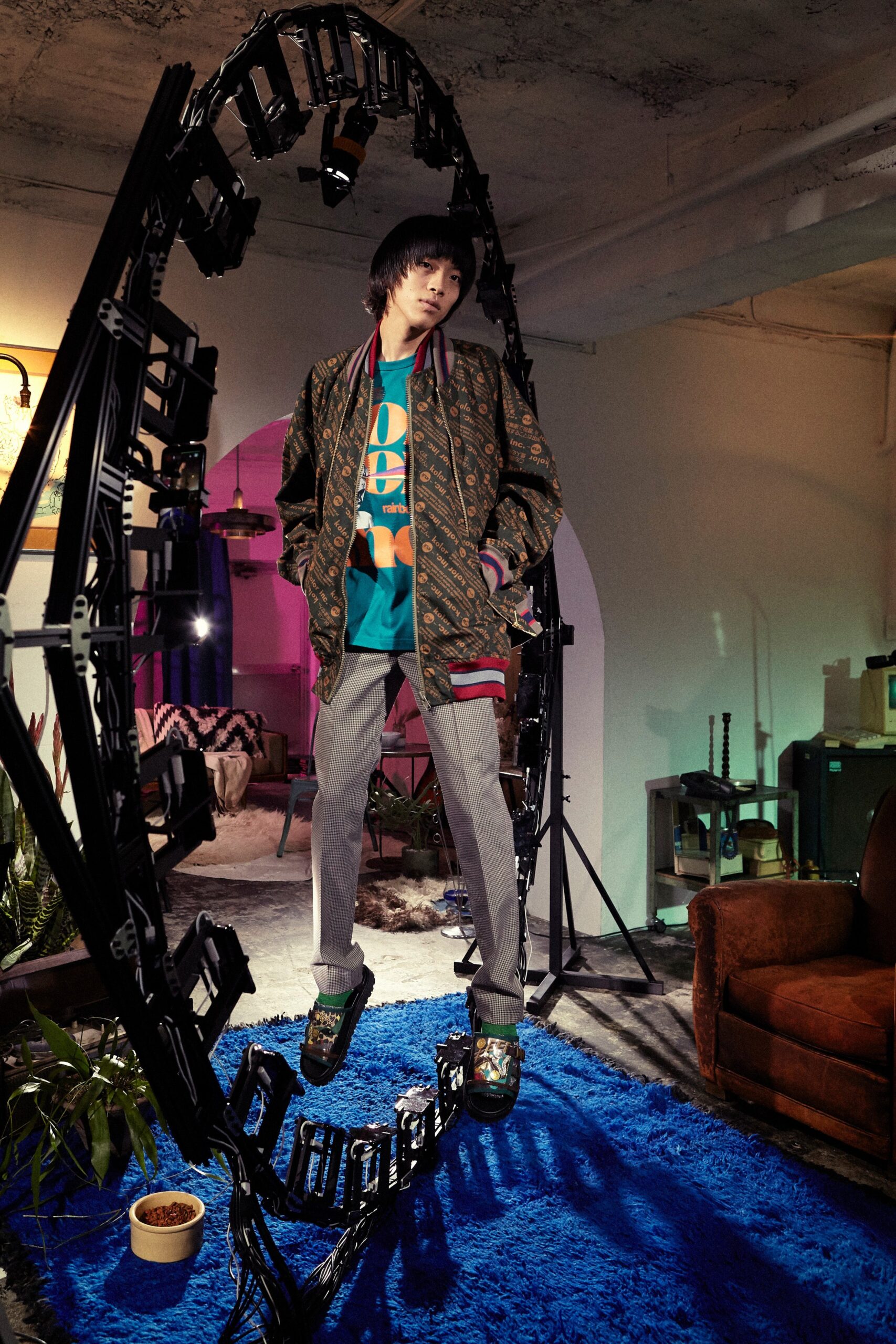 Kolor S/S 21 Menswear Look 5
