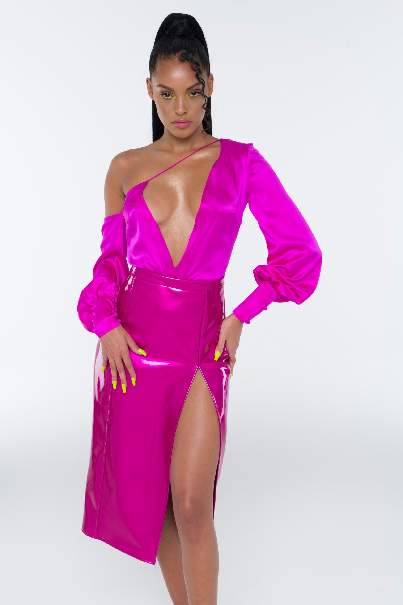 LaQuan Smith S/S 21 Look 6