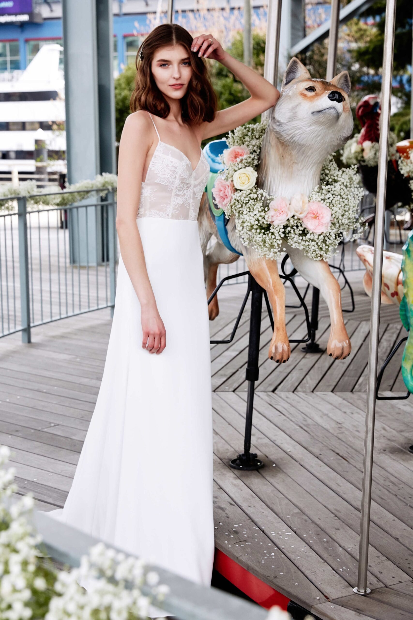 Lela Rose S/S 20 Bridal Look 6
