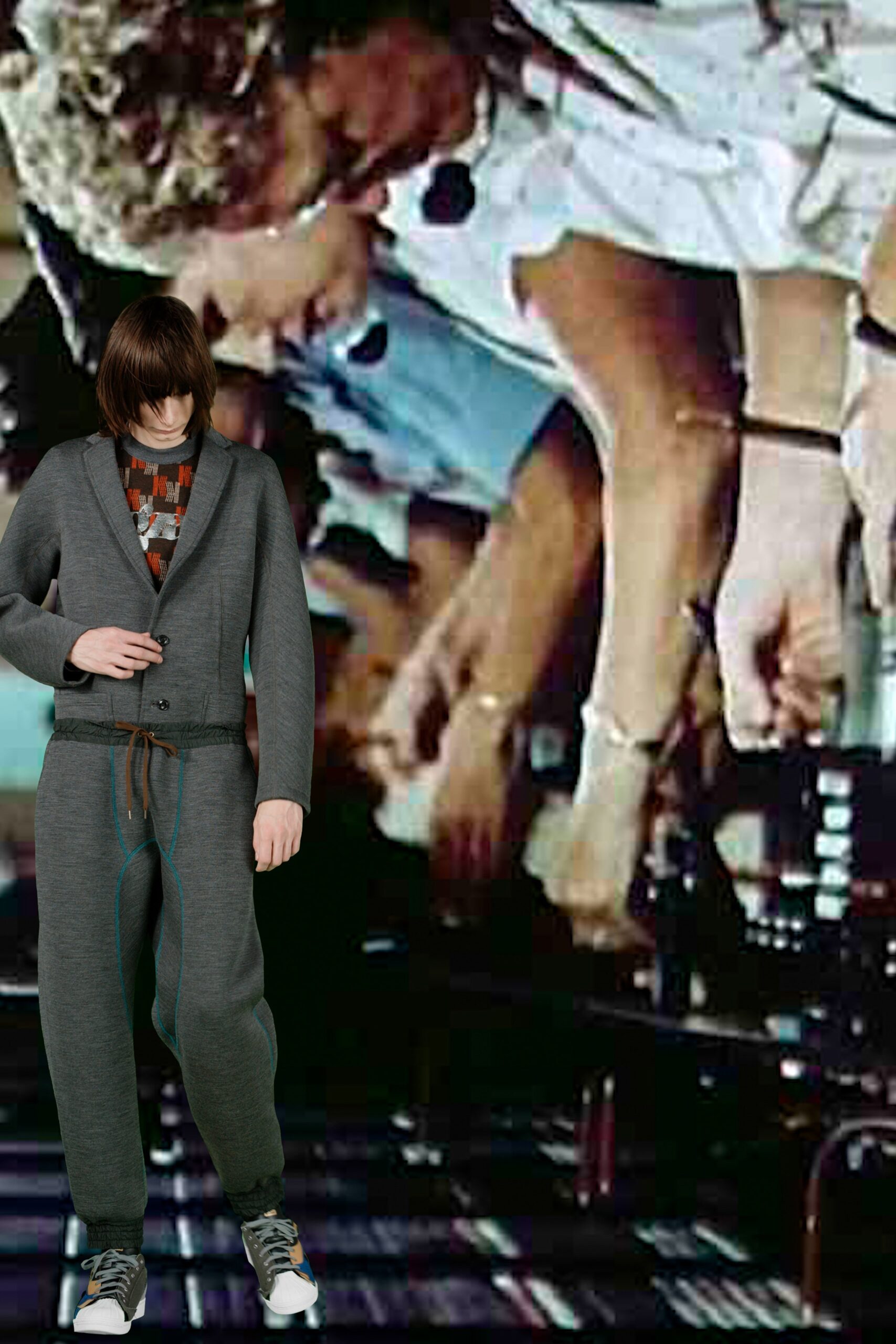 Kolor F/W 20 Menswear Look 6