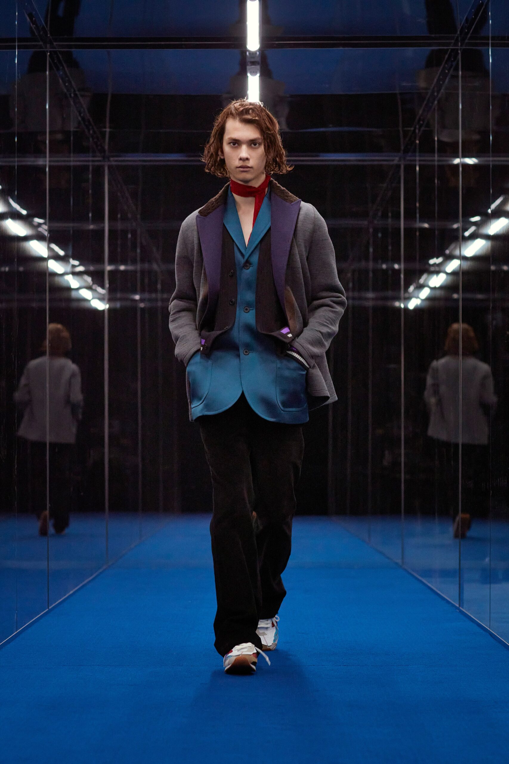 Kolor F/W 22 Menswear Look 7