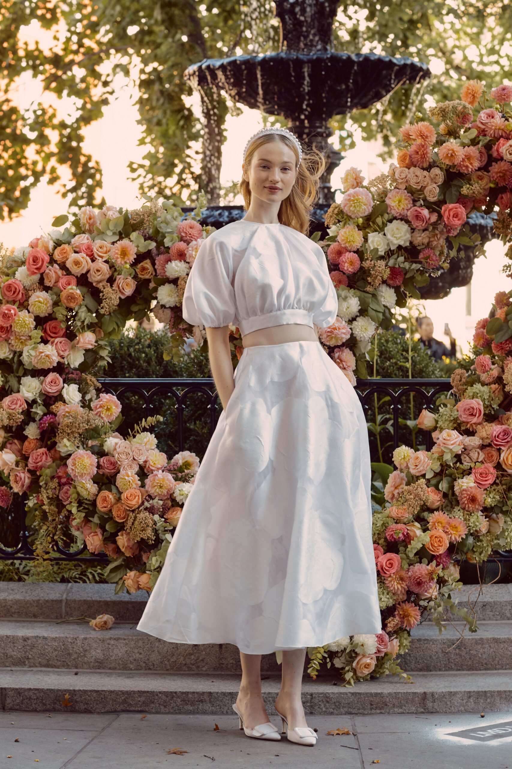 Lela Rose F/W 20 Bridal Look 7