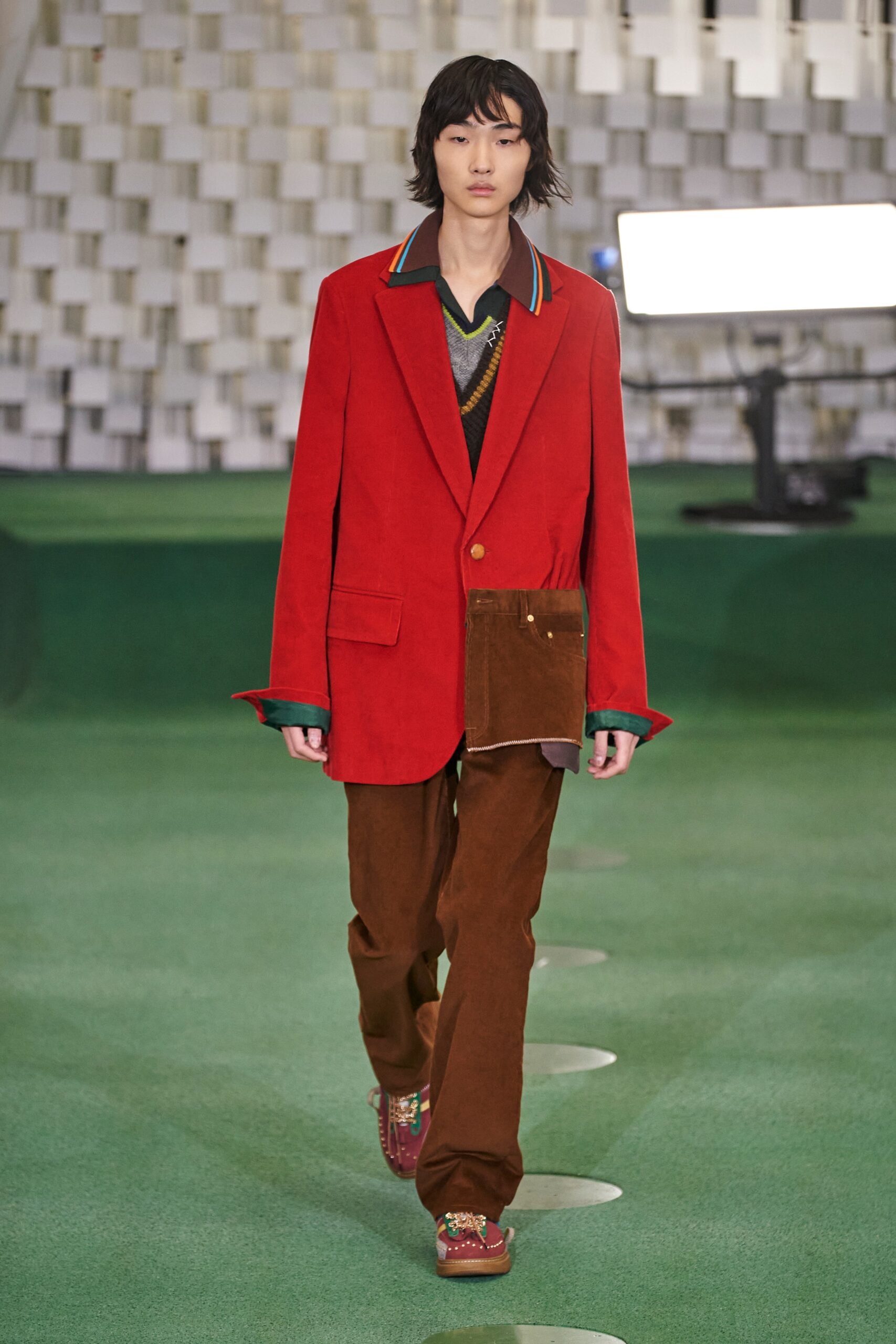 Kolor F/W 23 Menswear Look 7
