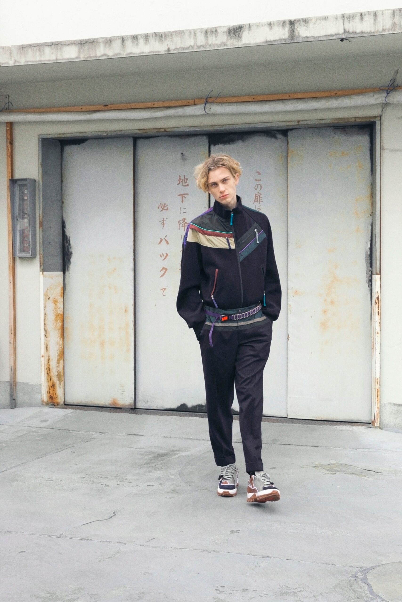 Kolor F/W 19 Menswear Look 7