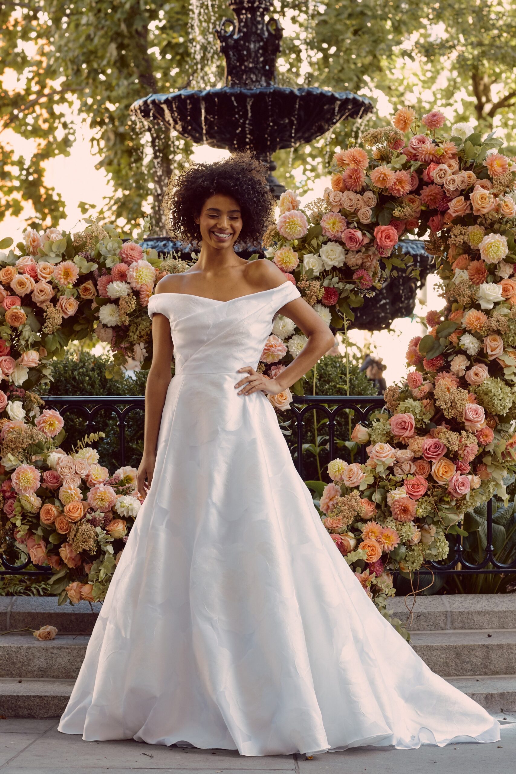Lela Rose F/W 20 Bridal Look 8