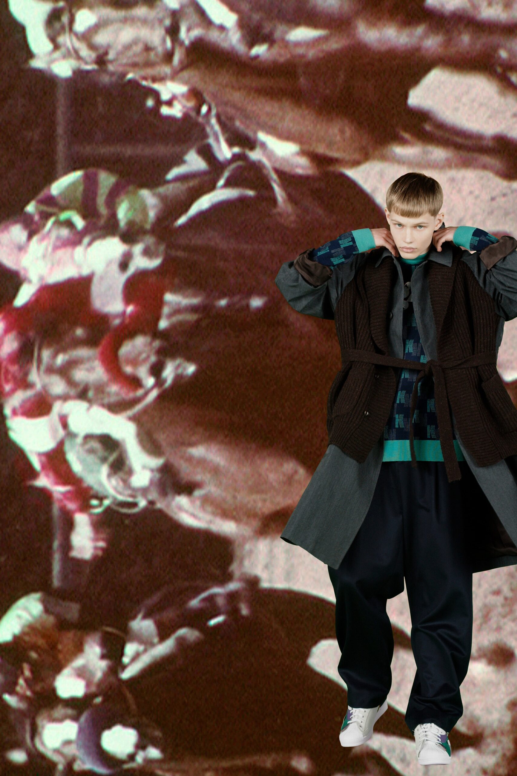 Kolor F/W 20 Menswear Look 8