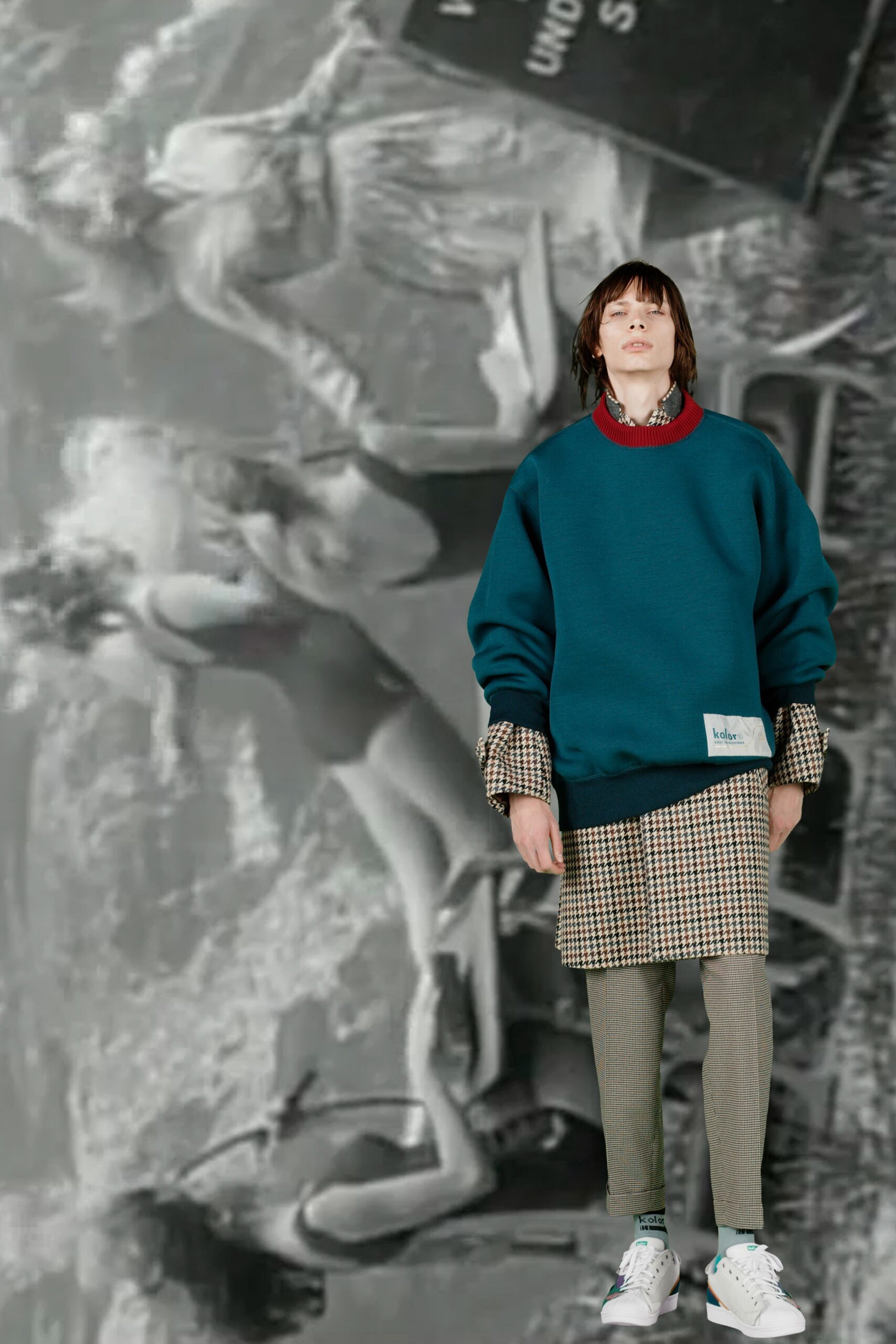 Kolor F/W 20 Menswear Look 10