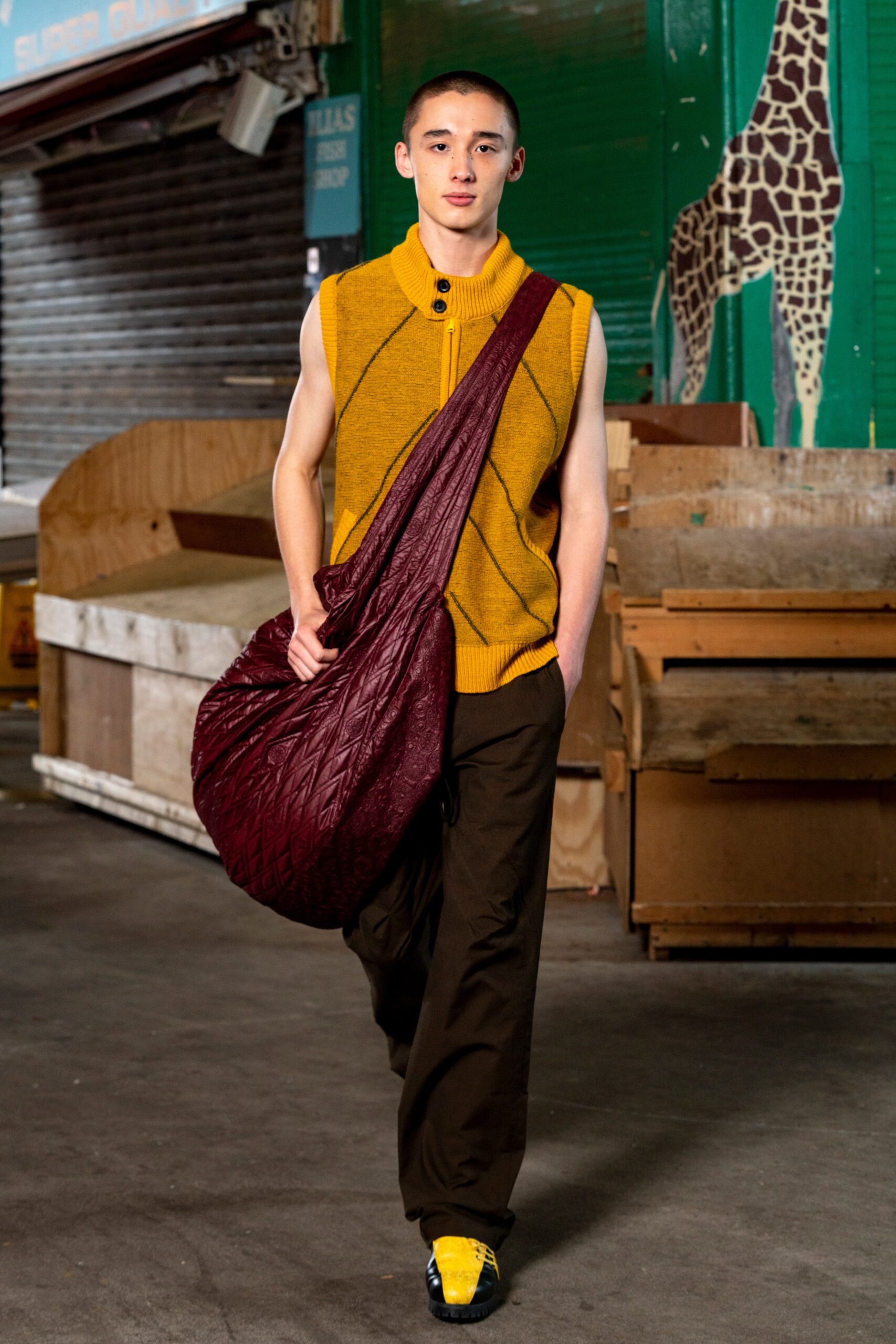 Kiko Kostadinov S/S 22 Menswear Look 12