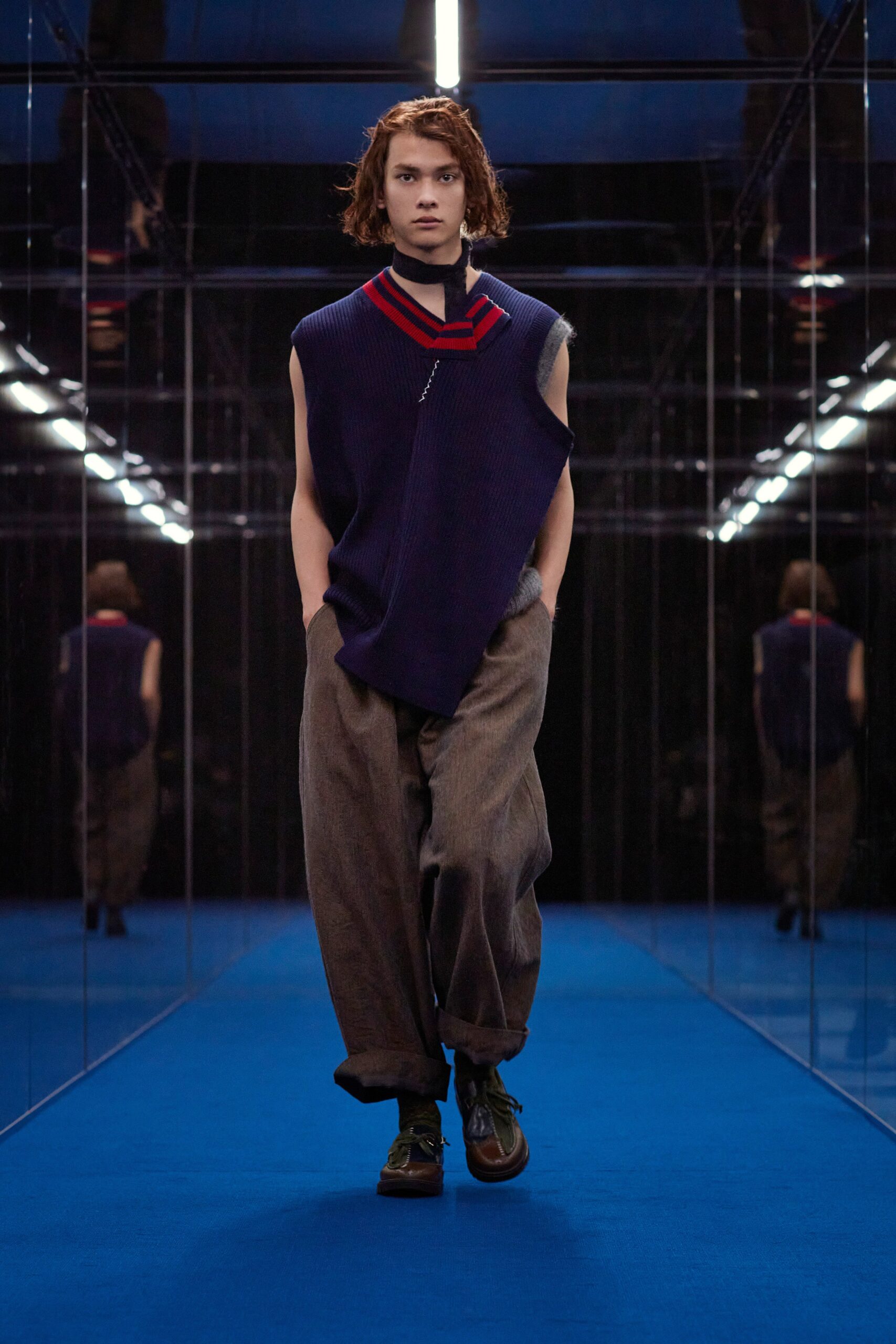 Kolor F/W 22 Menswear Look 13