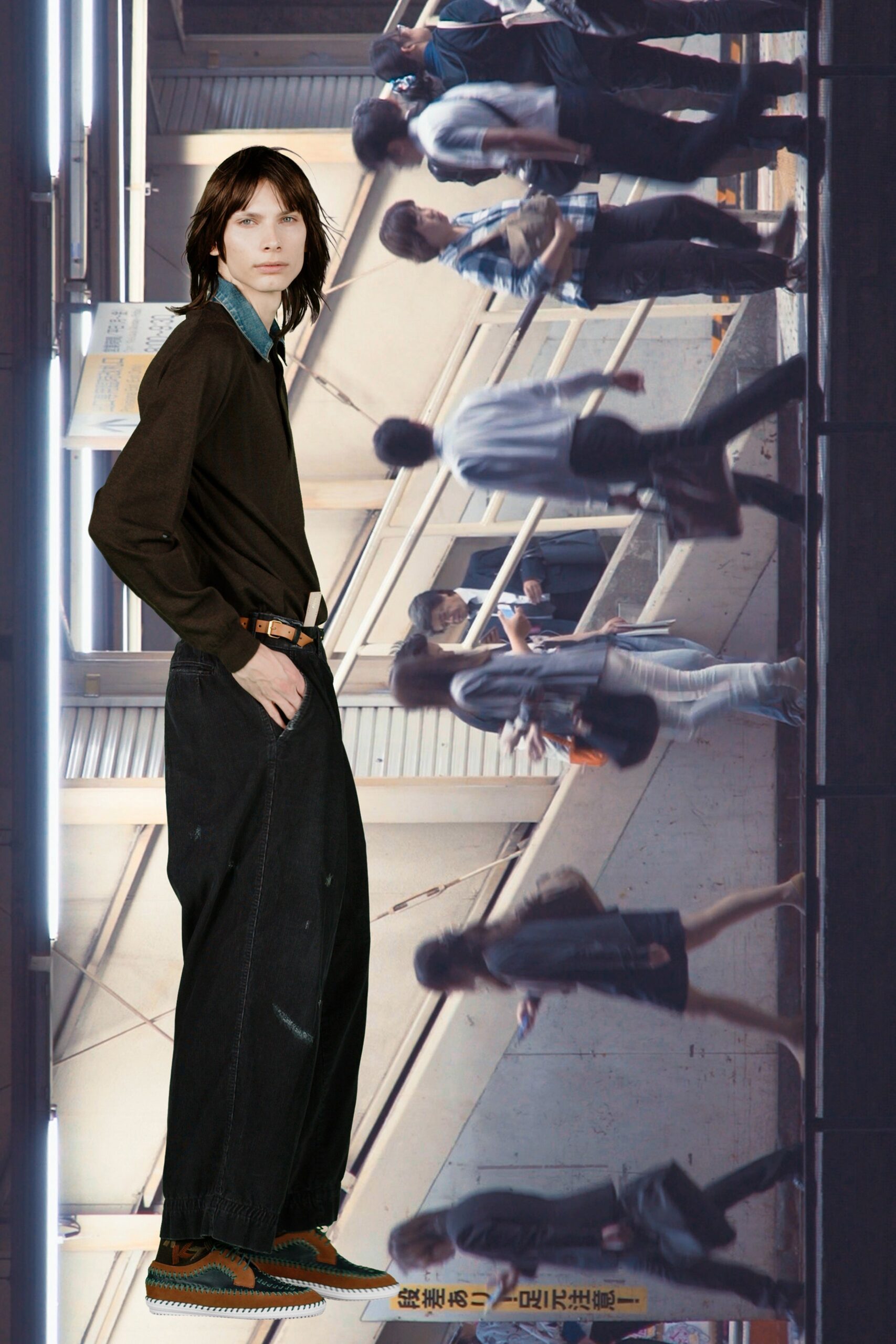 Kolor F/W 20 Menswear Look 14
