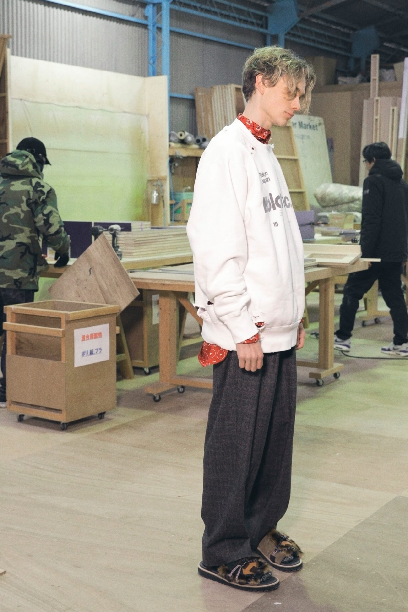 Kolor F/W 19 Menswear Look 14