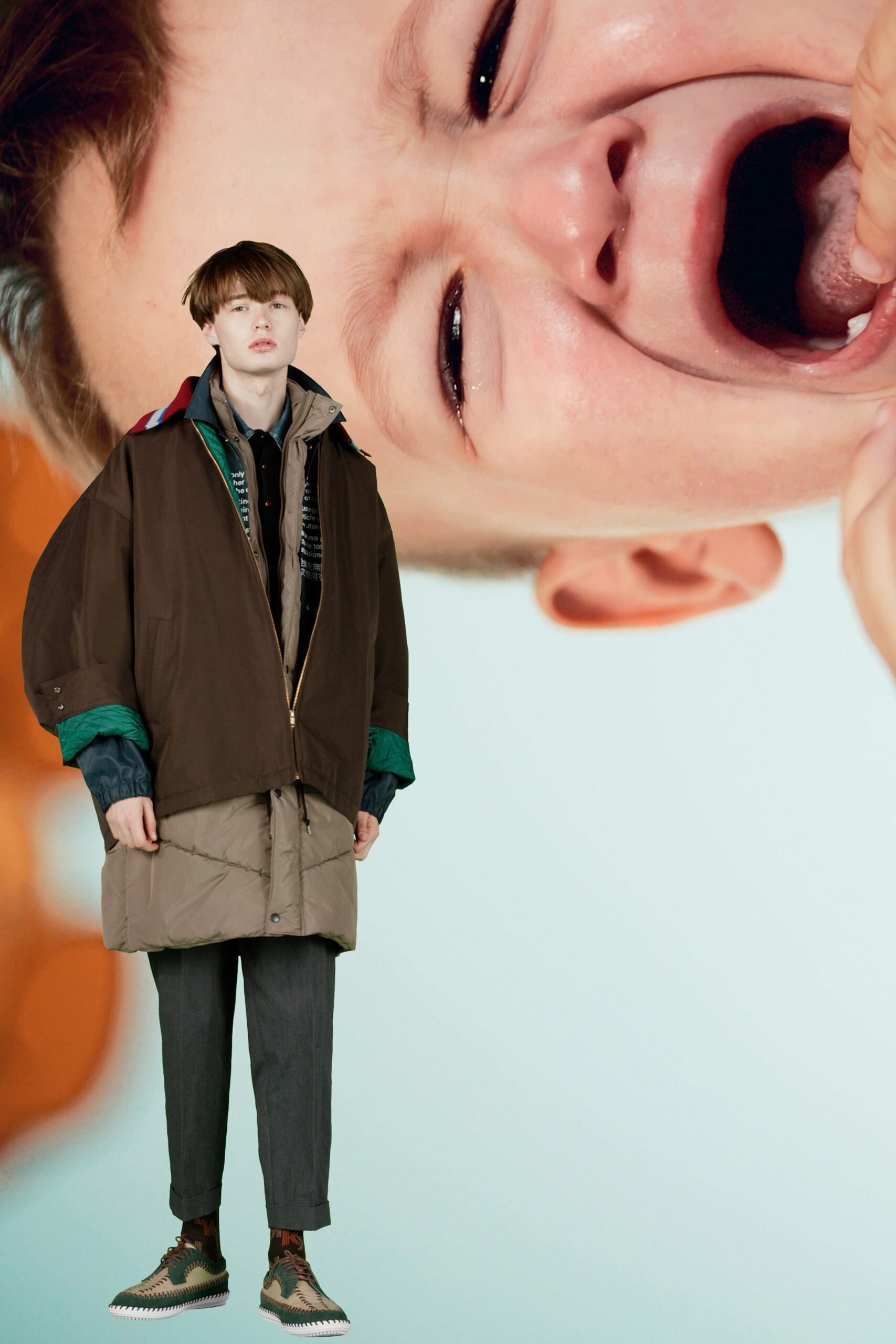 Kolor F/W 20 Menswear Look 15