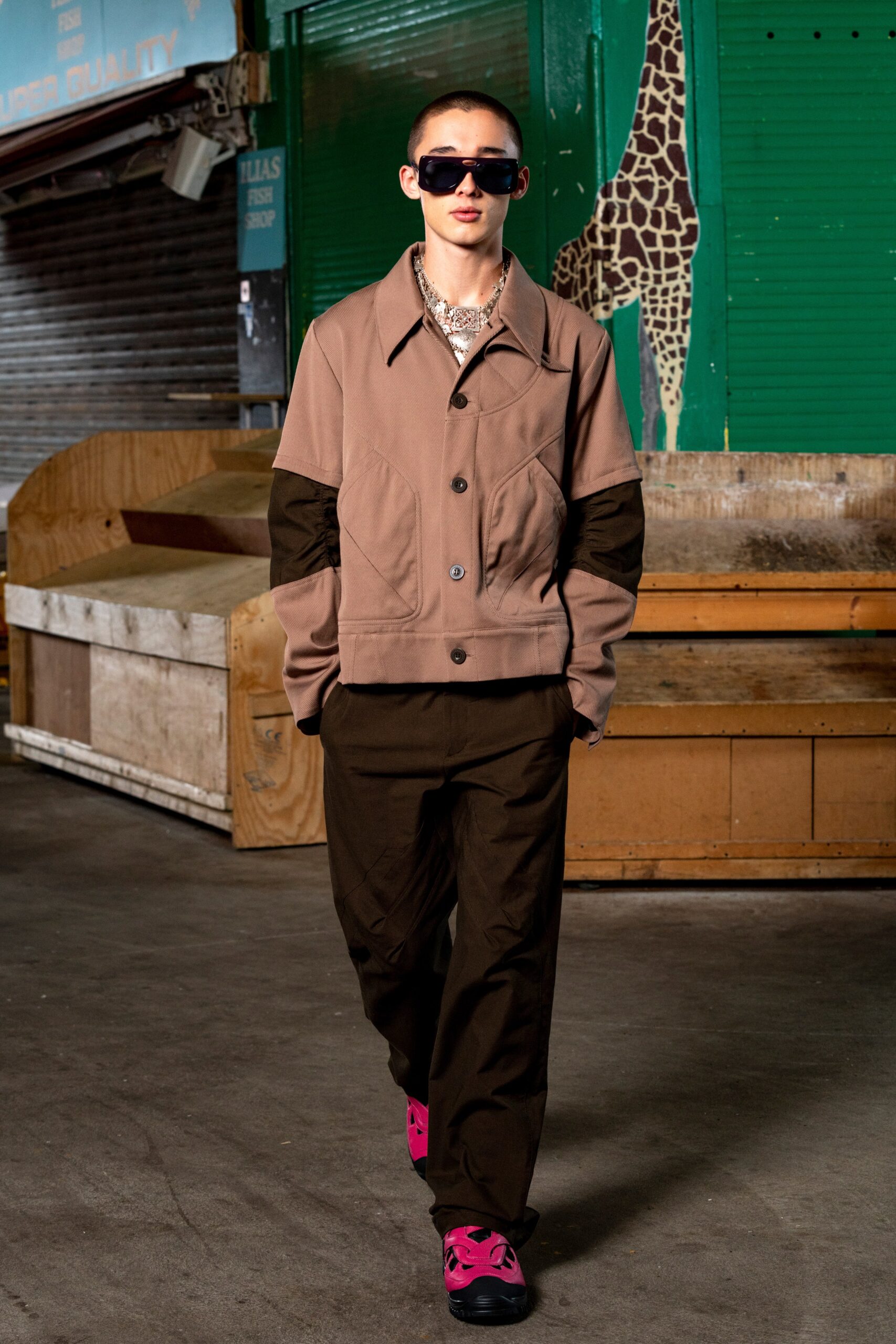 Kiko Kostadinov S/S 22 Menswear Look 17