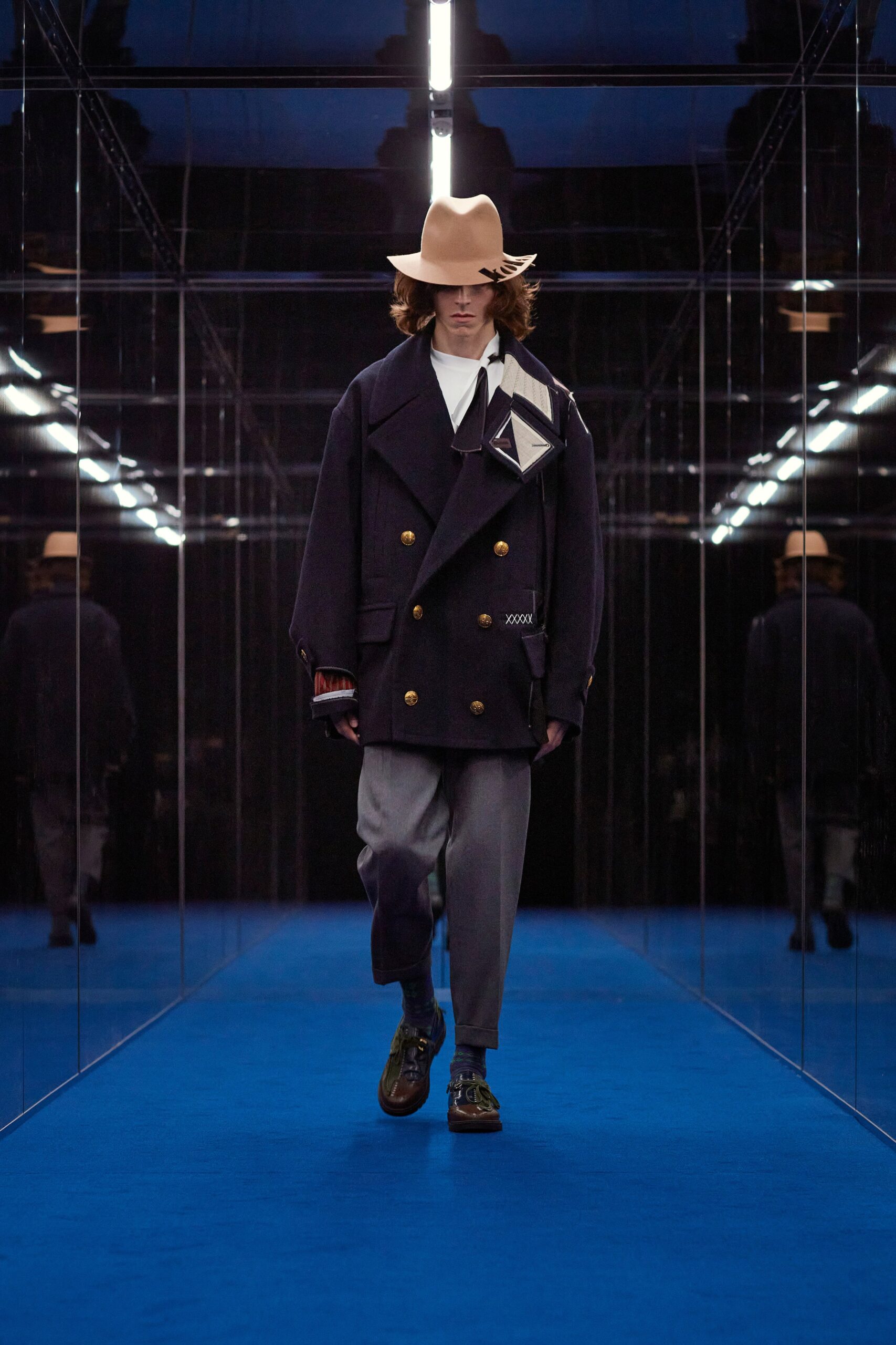 Kolor F/W 22 Menswear Look 17
