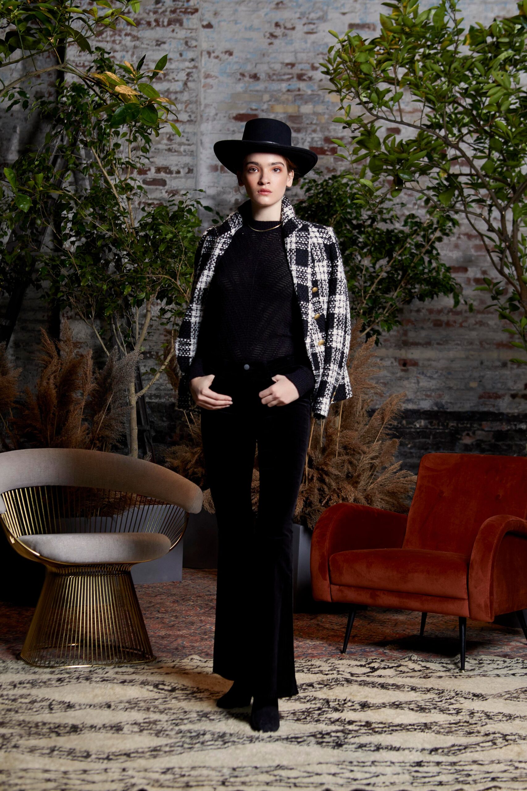 L'Agence F/W 19 Look 17