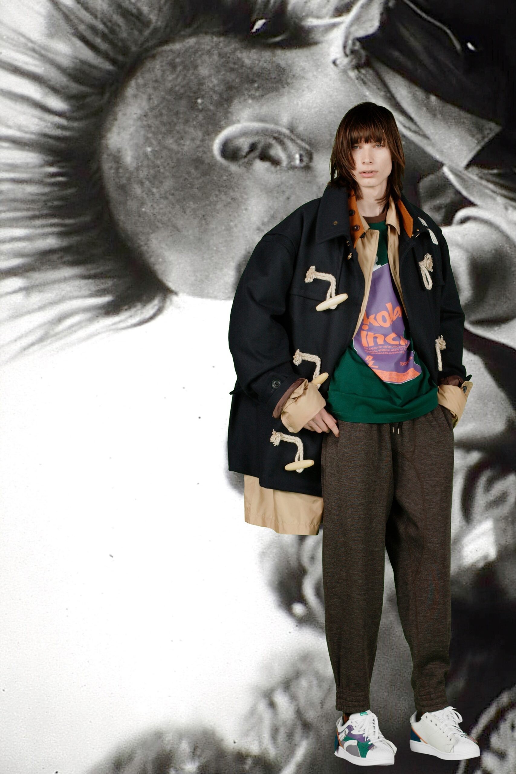 Kolor F/W 20 Menswear Look 17