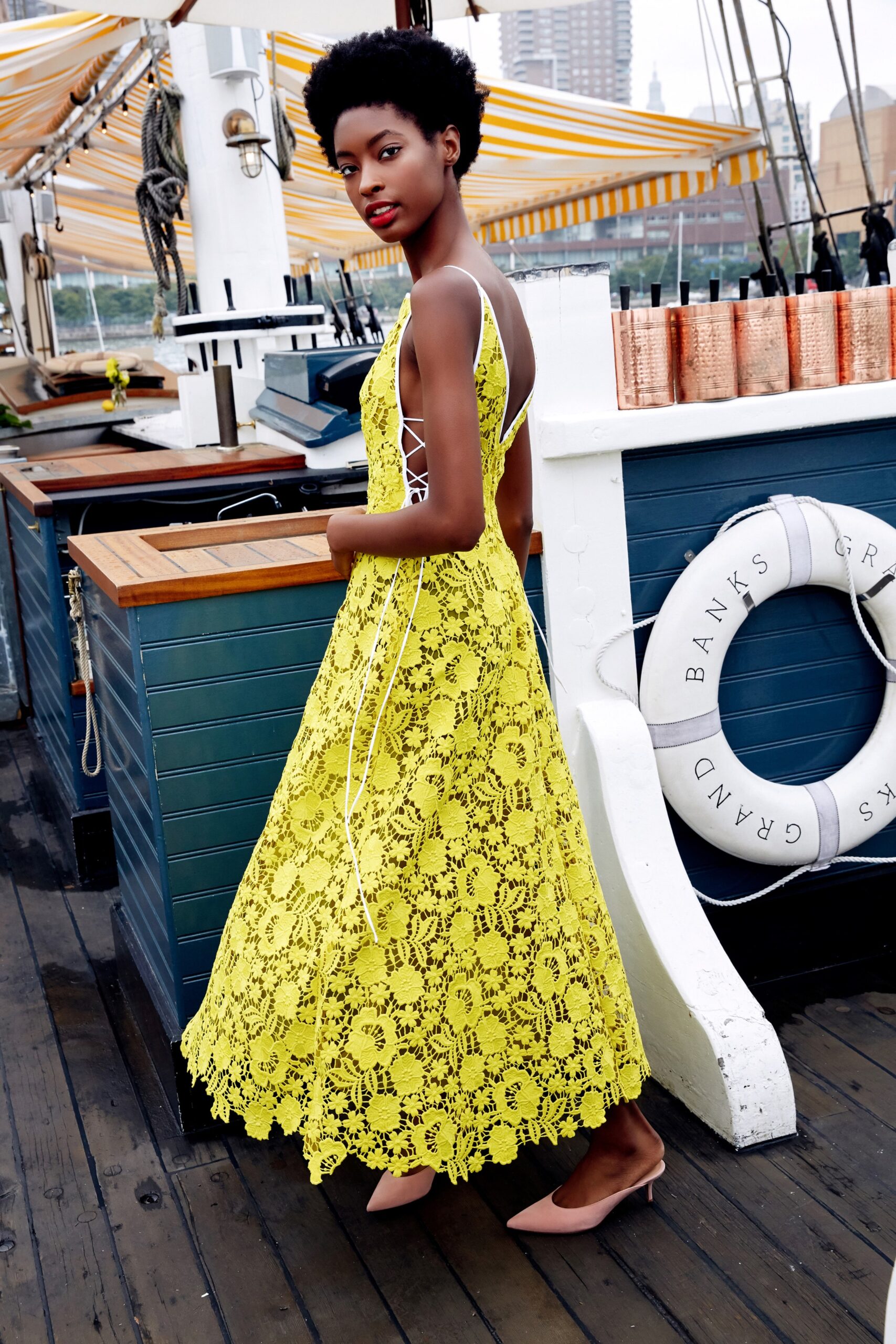 Lela Rose S/S 19 Look 17