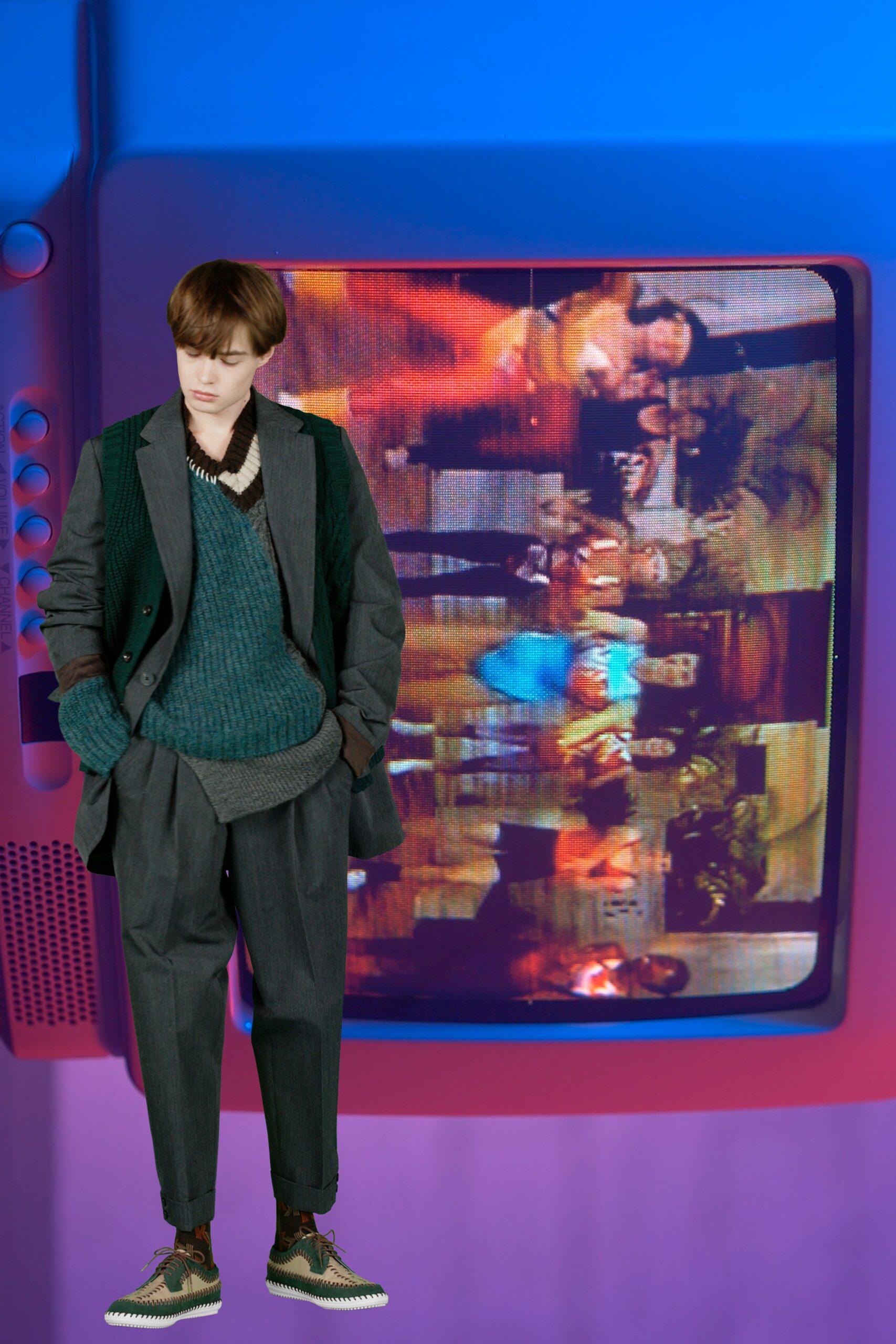 Kolor F/W 20 Menswear Look 18