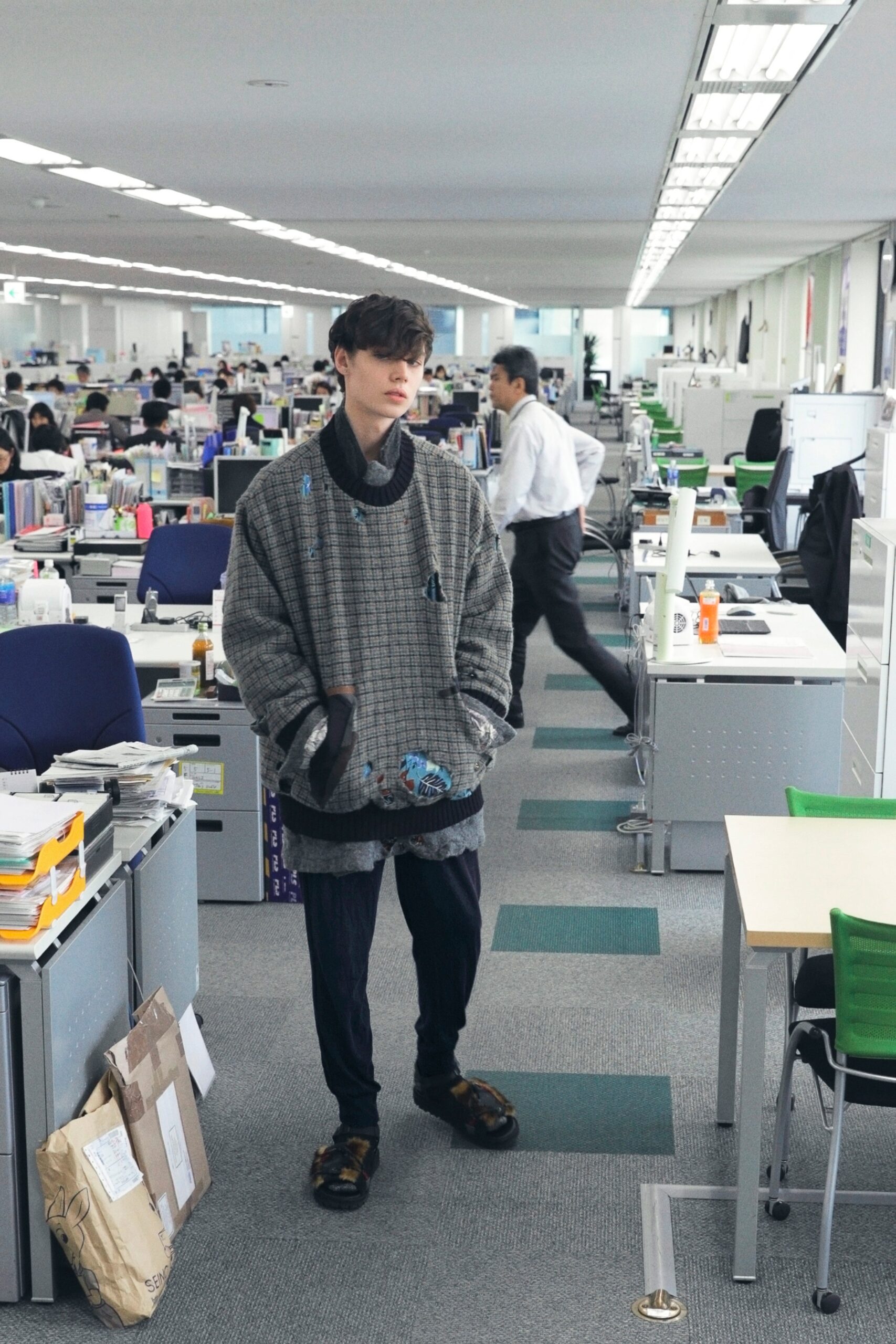 Kolor F/W 19 Menswear Look 18