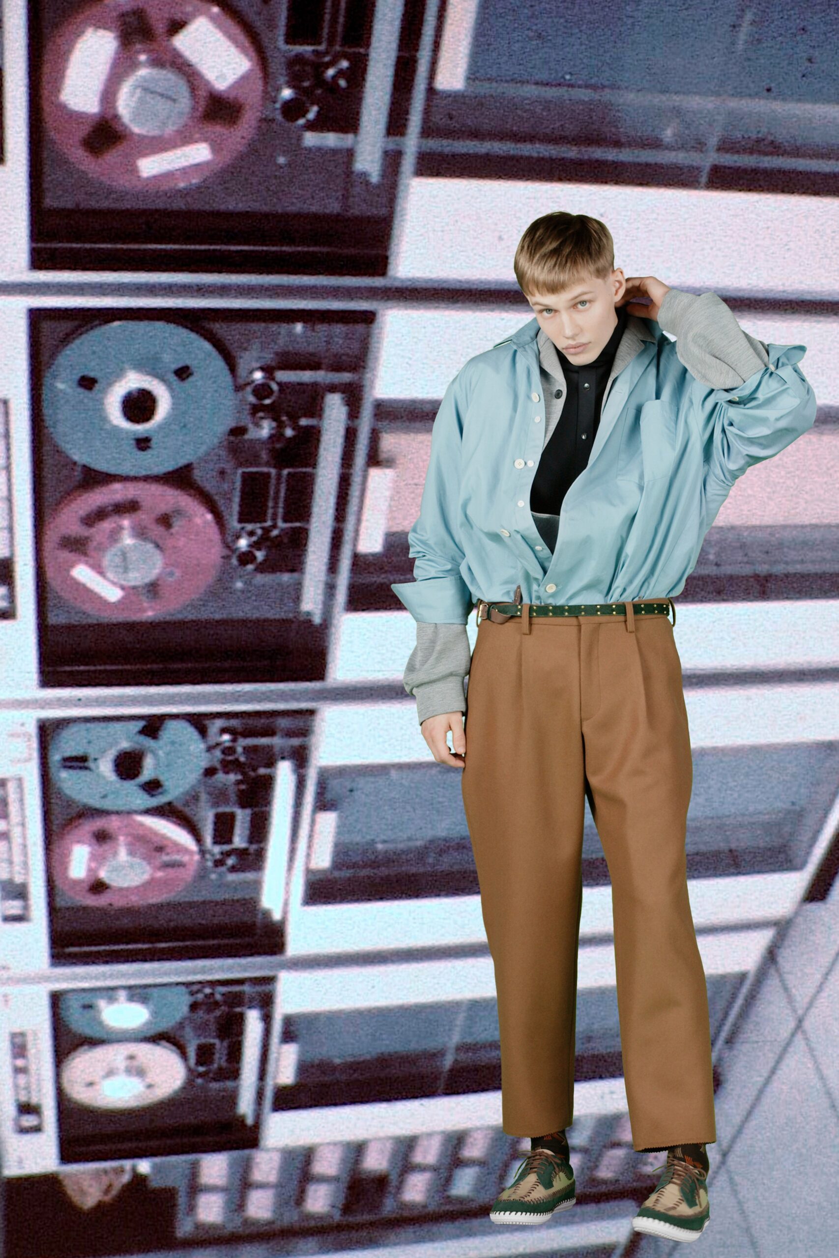 Kolor F/W 20 Menswear Look 19