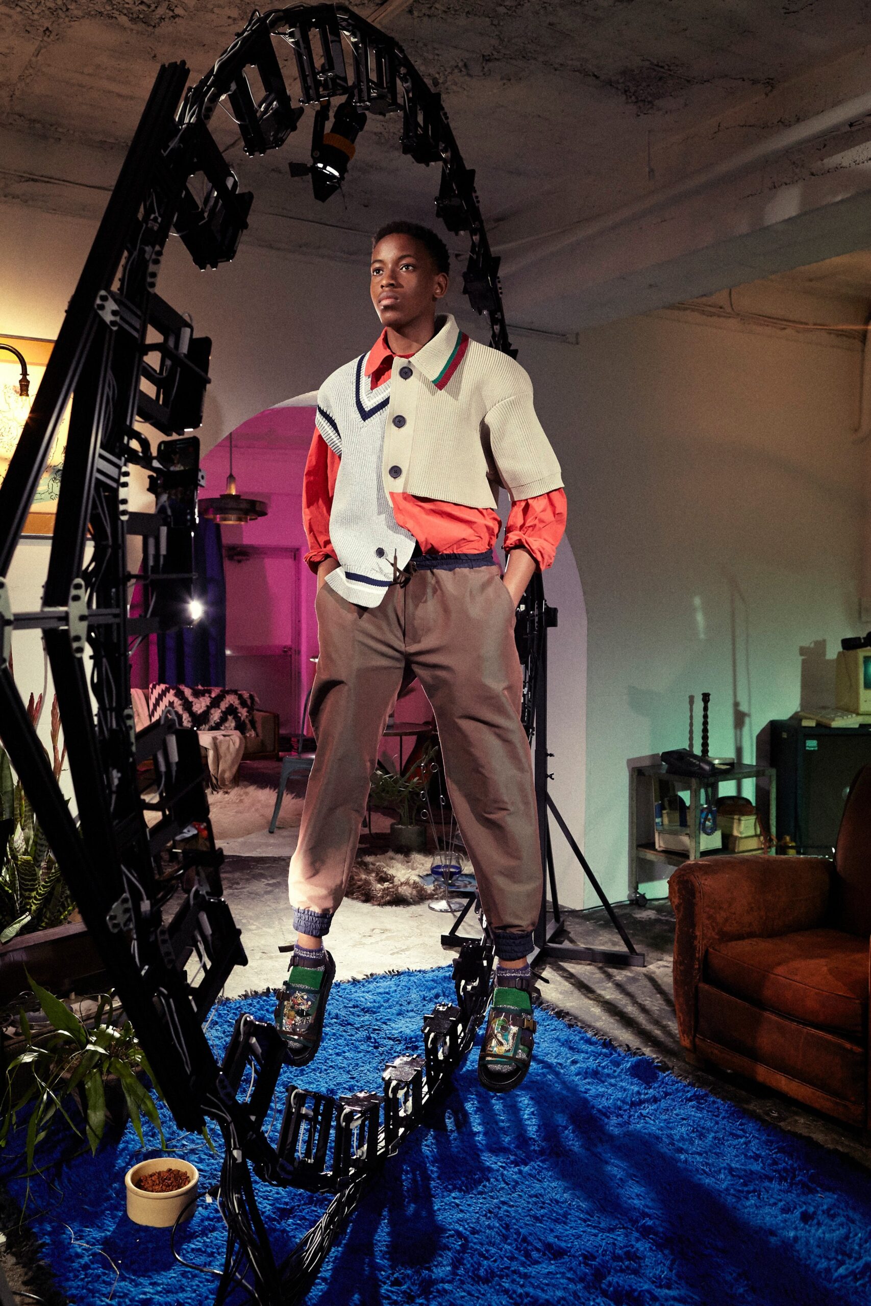 Kolor S/S 21 Menswear Look 20