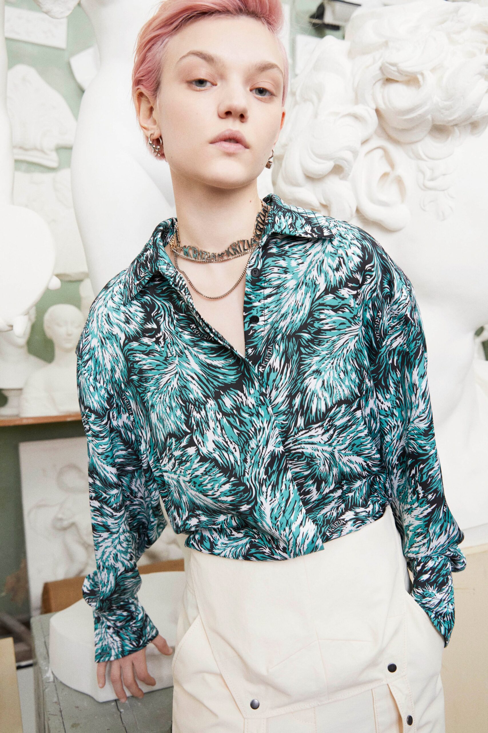 K Krizia F/W 22 Look 20