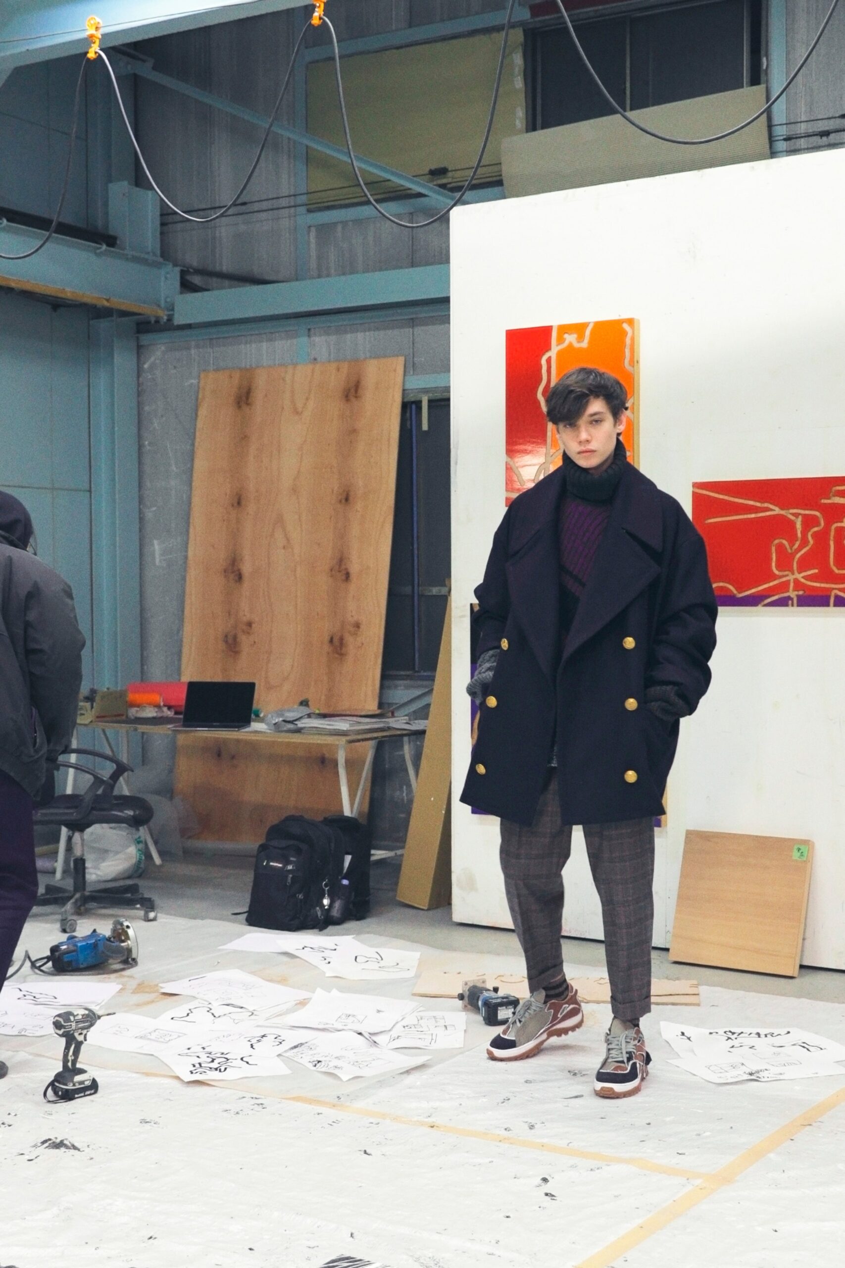 Kolor F/W 19 Menswear Look 22