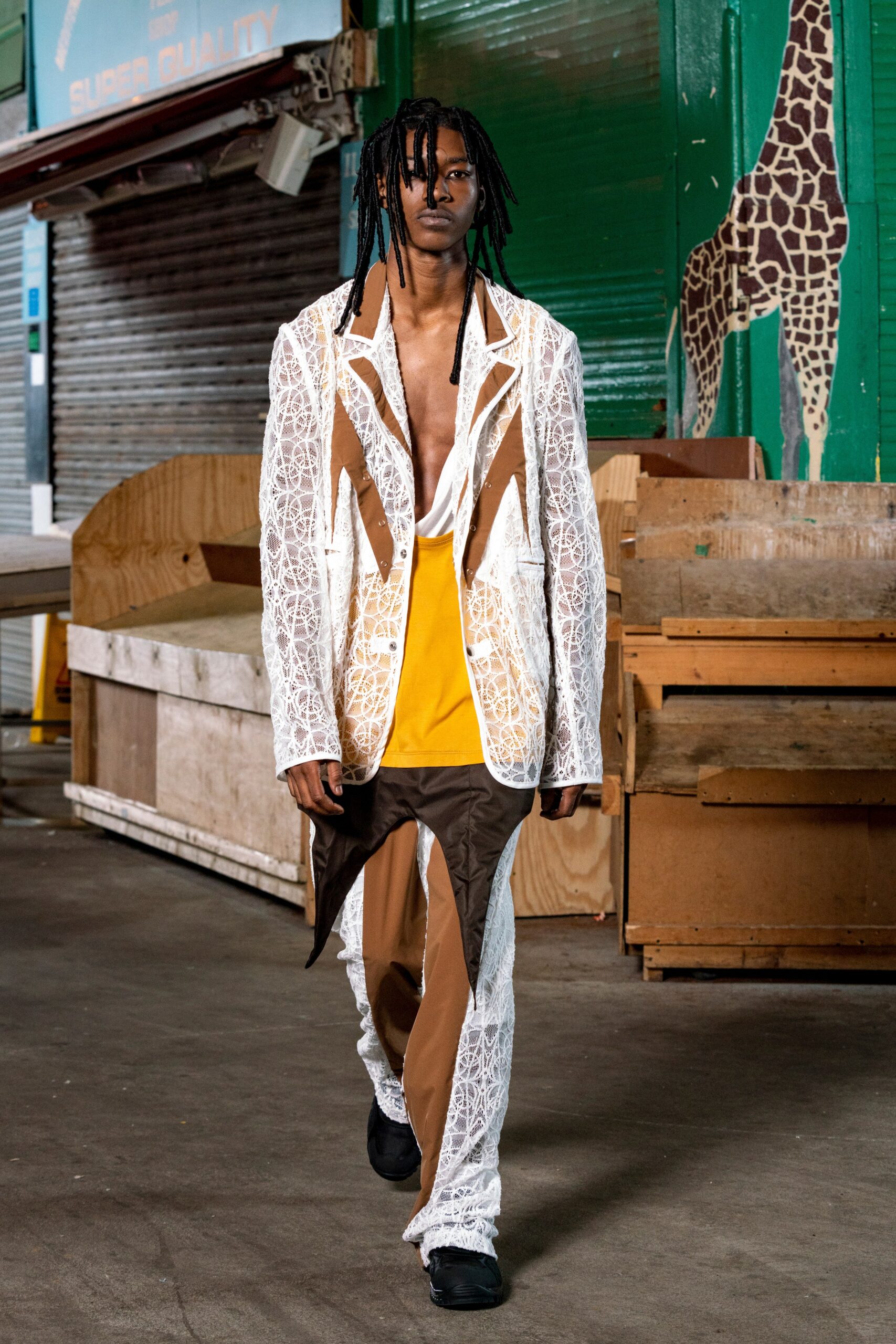 Kiko Kostadinov S/S 22 Menswear Look 23