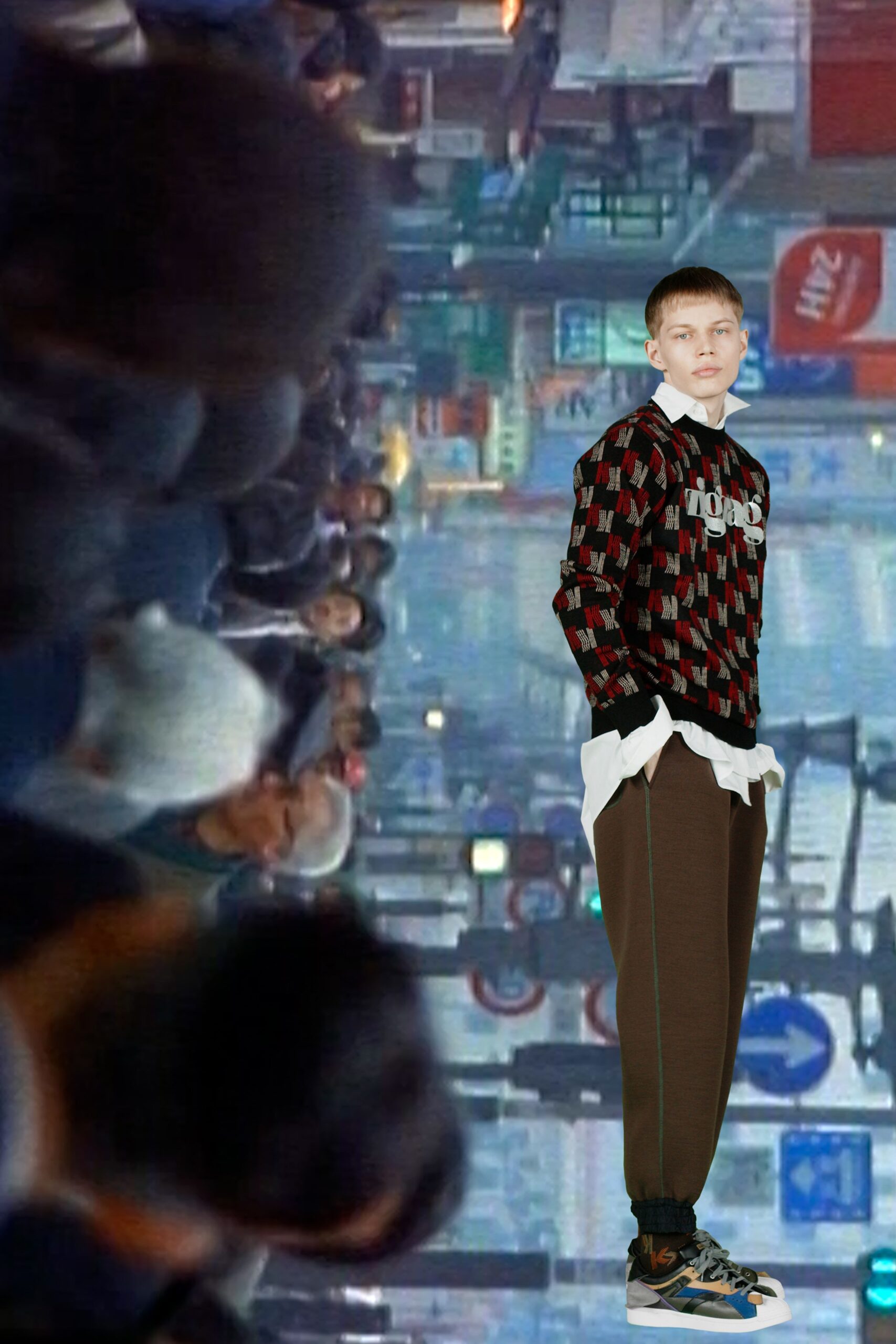 Kolor F/W 20 Menswear Look 23