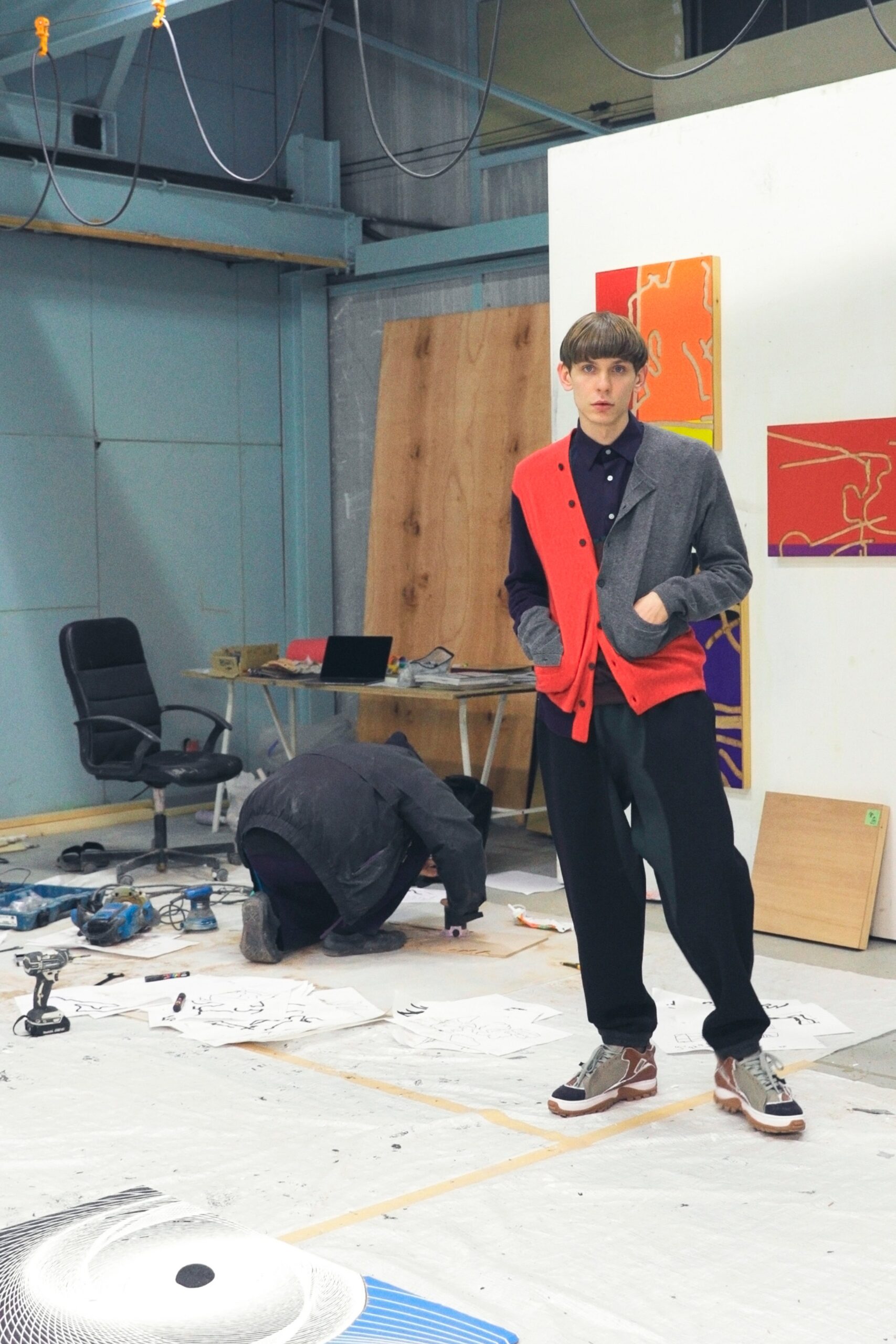Kolor F/W 19 Menswear Look 24