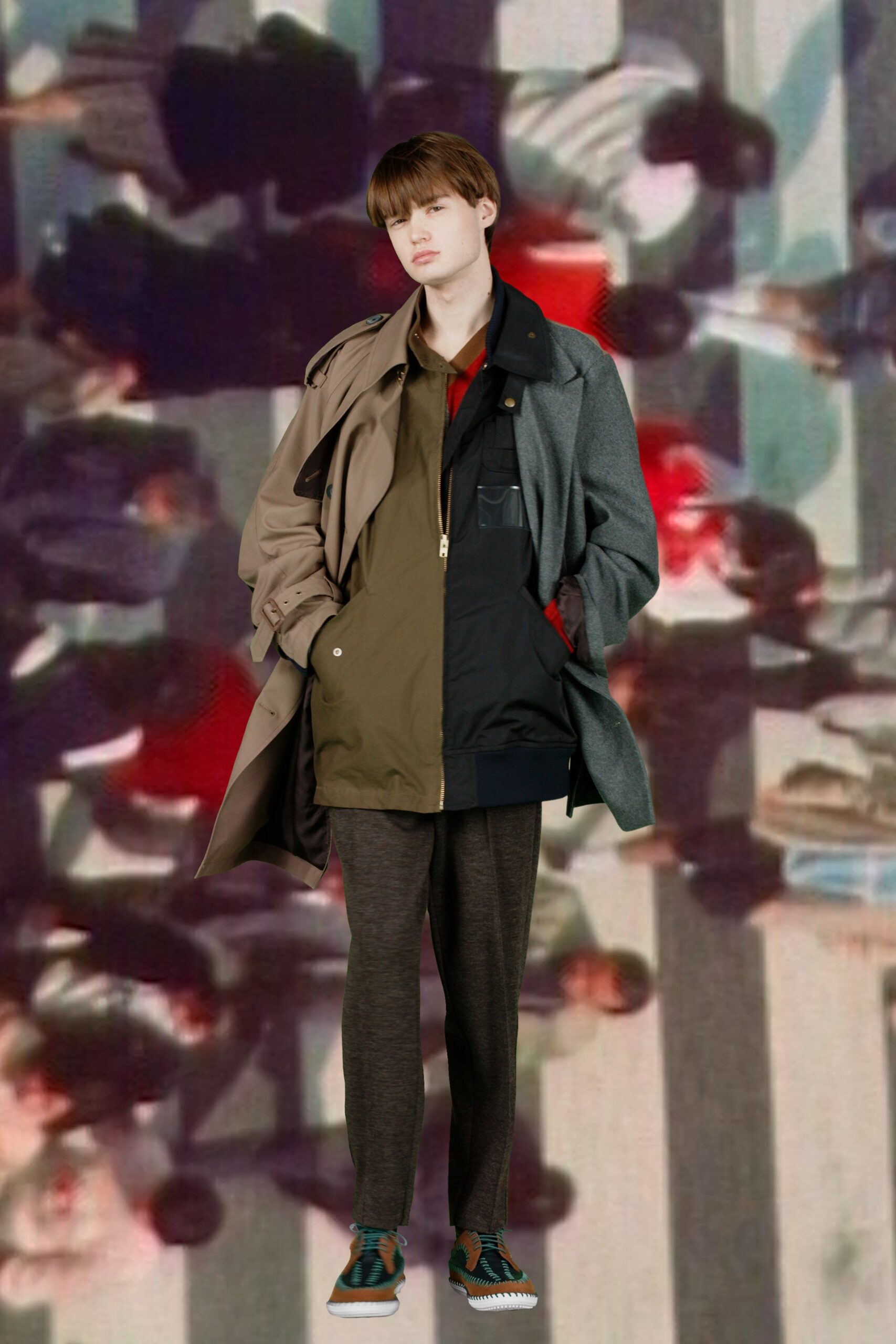Kolor F/W 20 Menswear Look 26