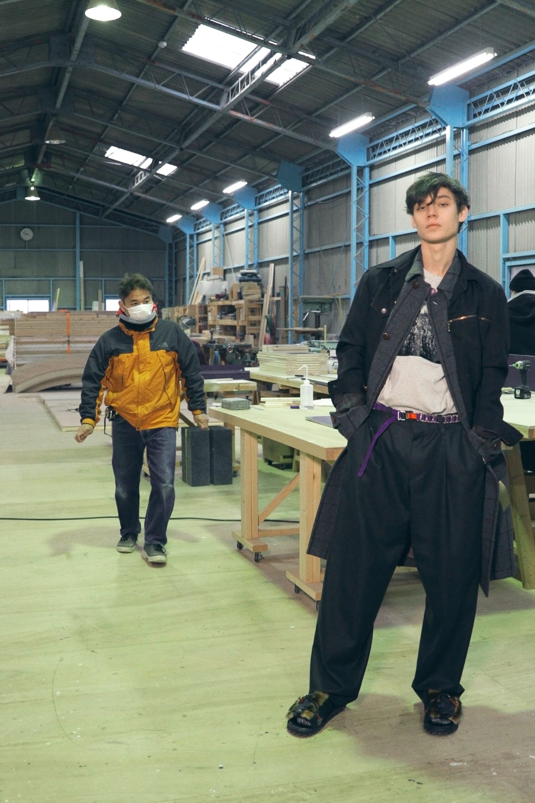 Kolor F/W 19 Menswear Look 26