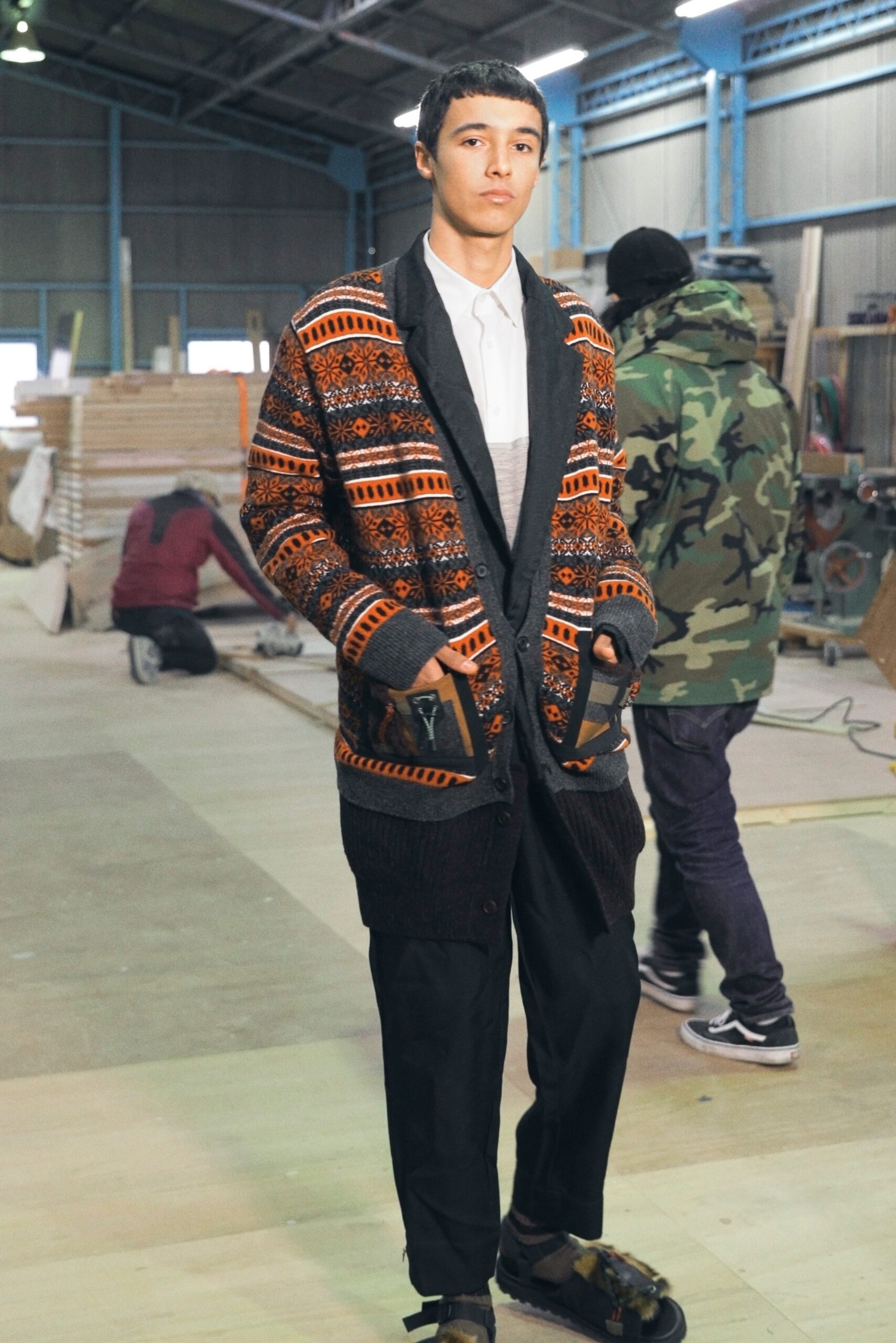Kolor F/W 19 Menswear Look 27