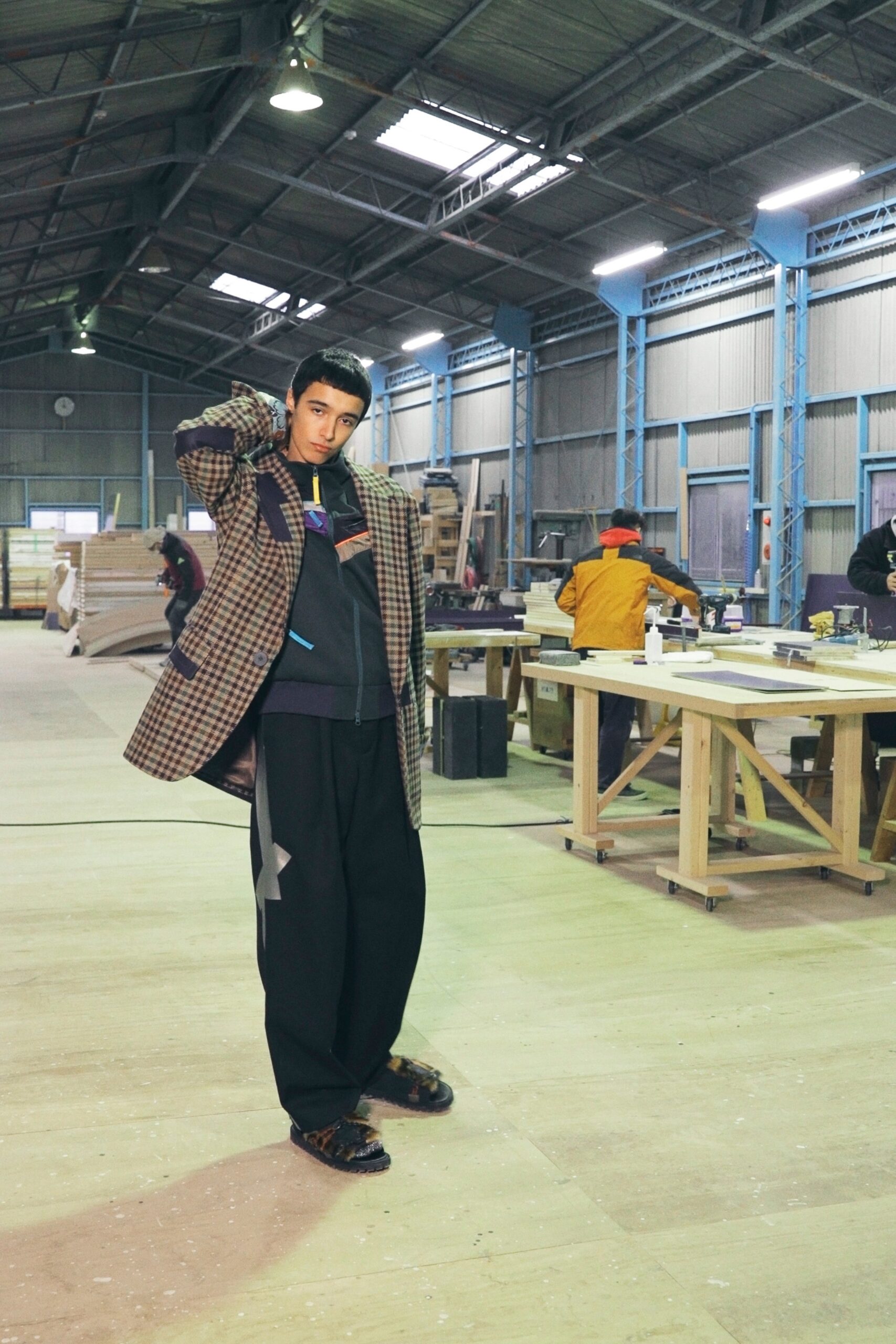 Kolor F/W 19 Menswear Look 29