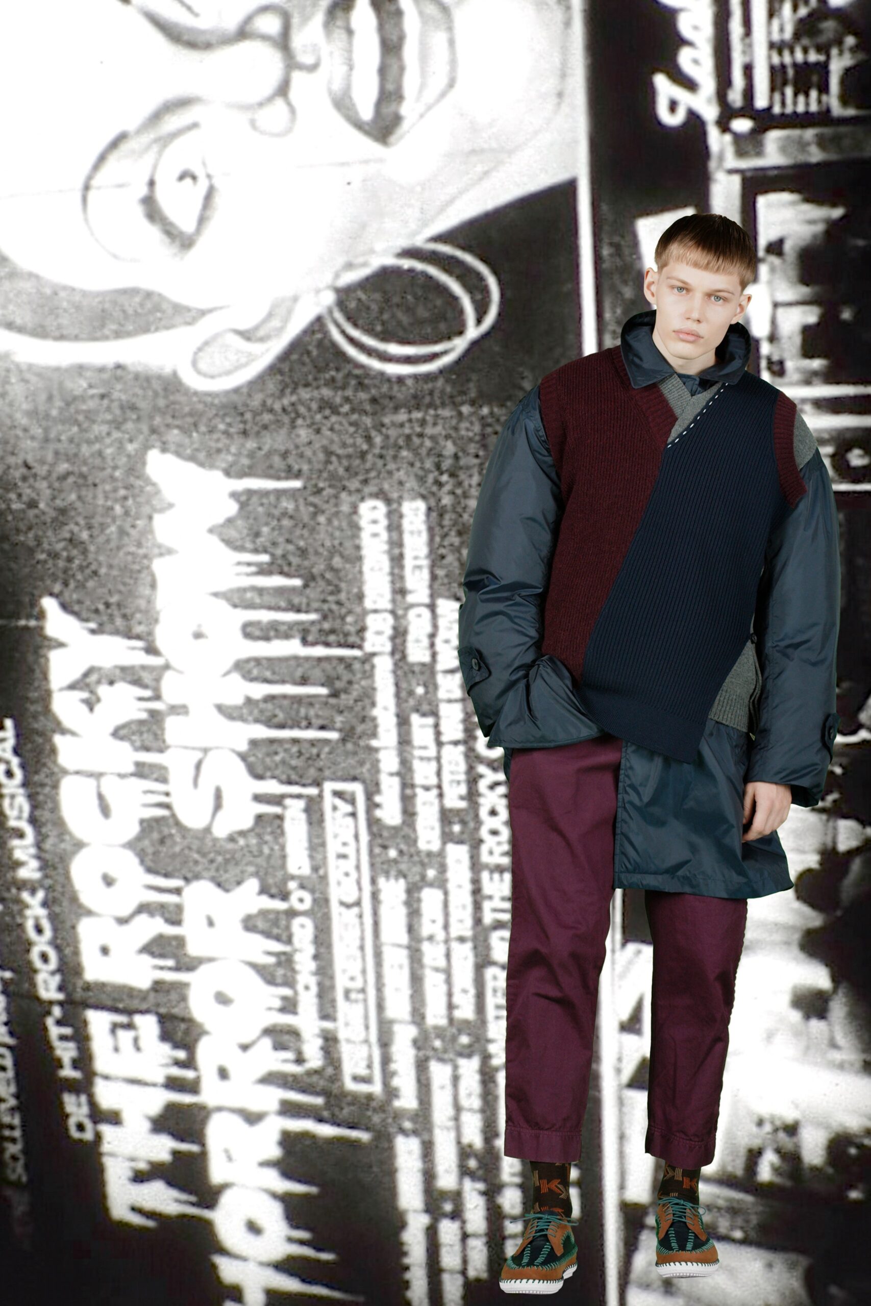 Kolor F/W 20 Menswear Look 31