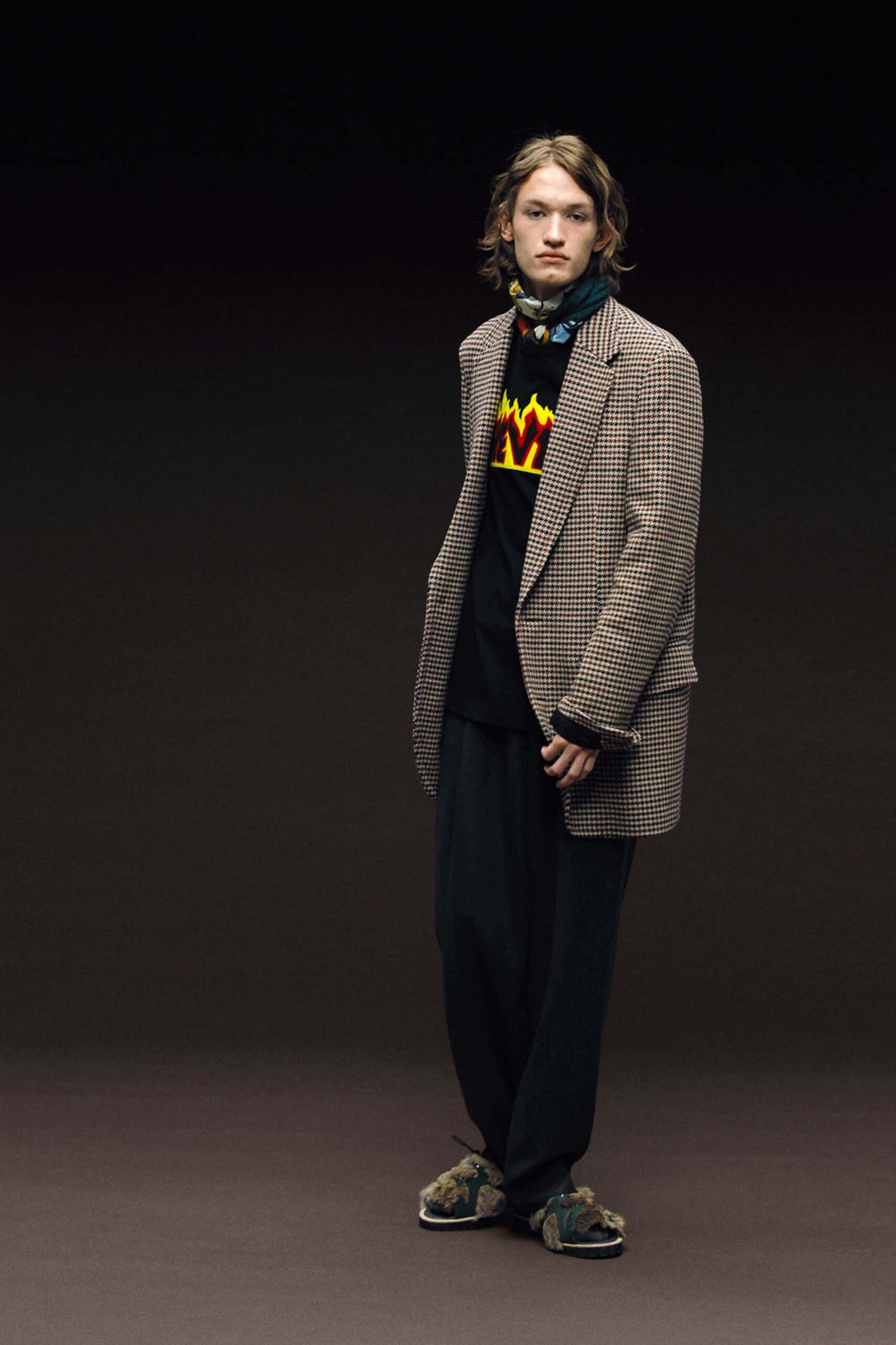 Kolor F/W 18 Menswear Look 1