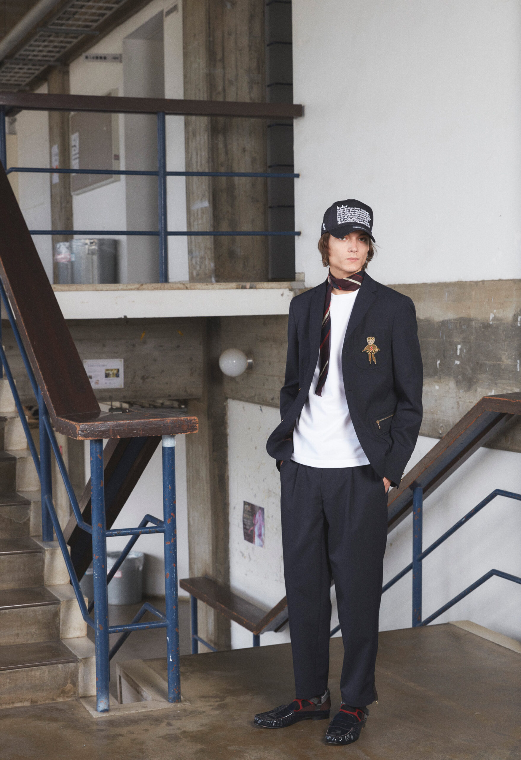 Kolor S/S 18 Menswear Look 1