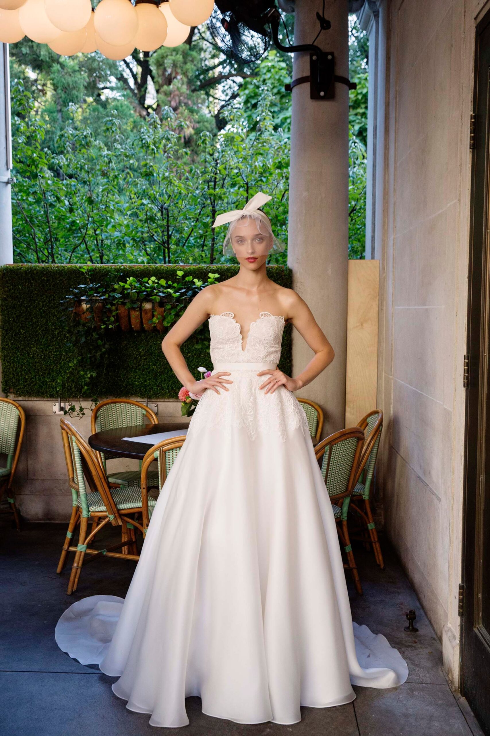 Lela Rose F/W 17 Bridal Look 1