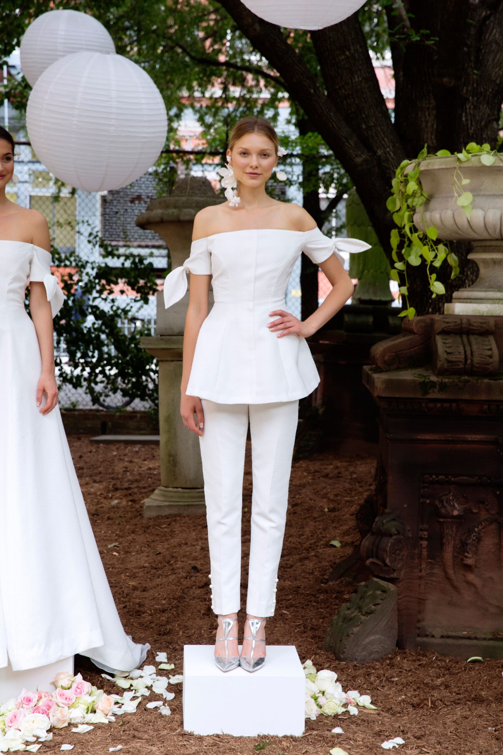 Lela Rose F/W 18 Bridal Look 2