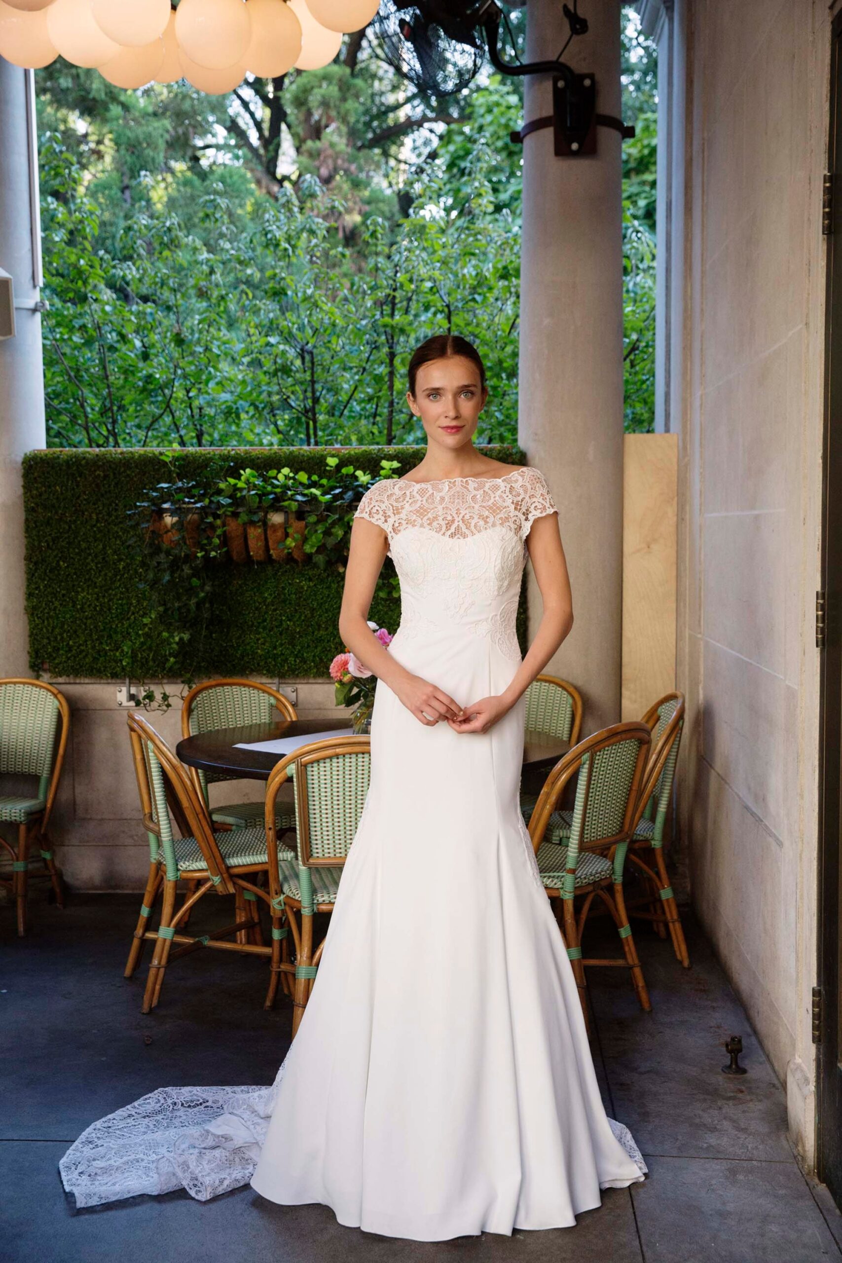 Lela Rose F/W 17 Bridal Look 2