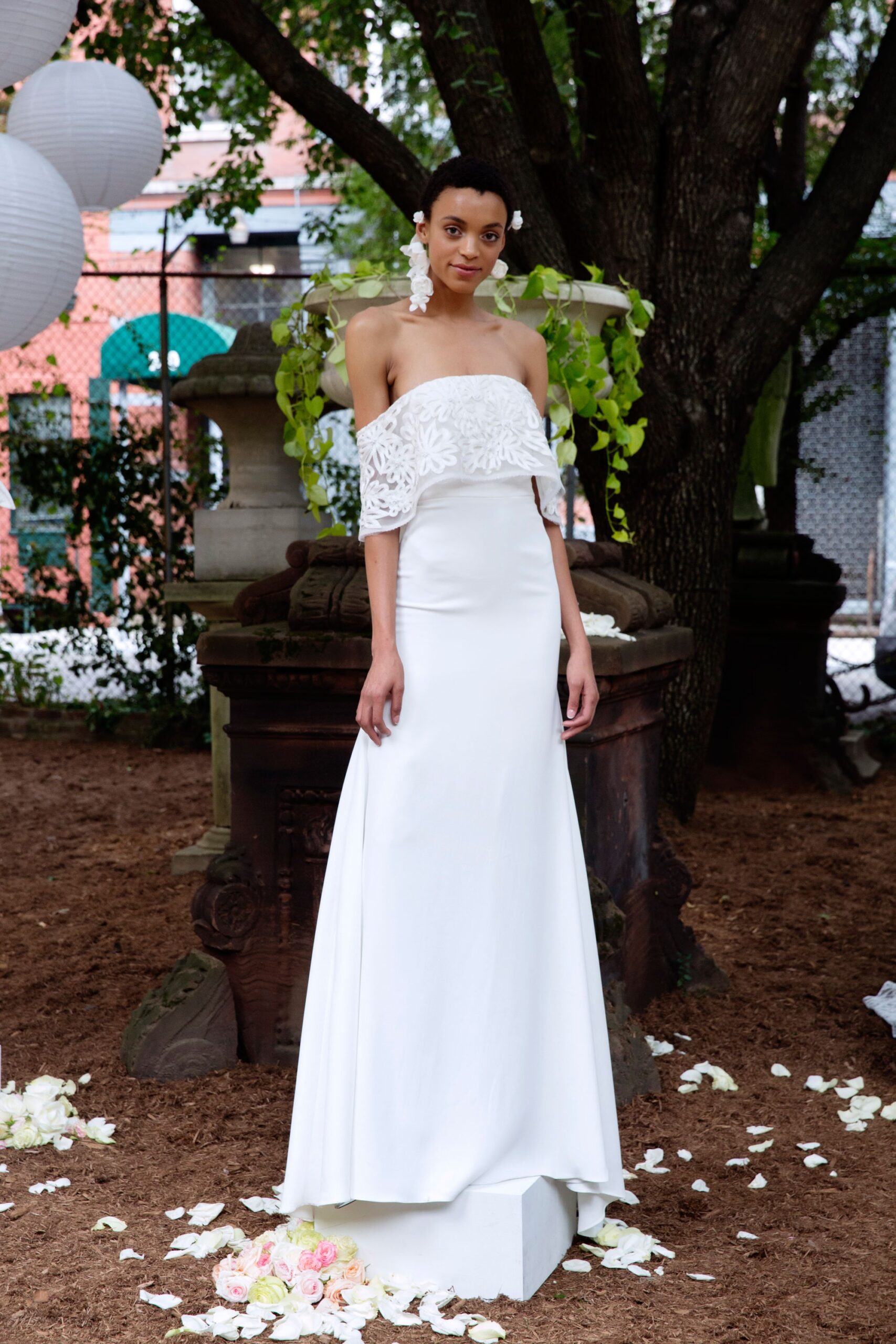 Lela Rose F/W 18 Bridal Look 4