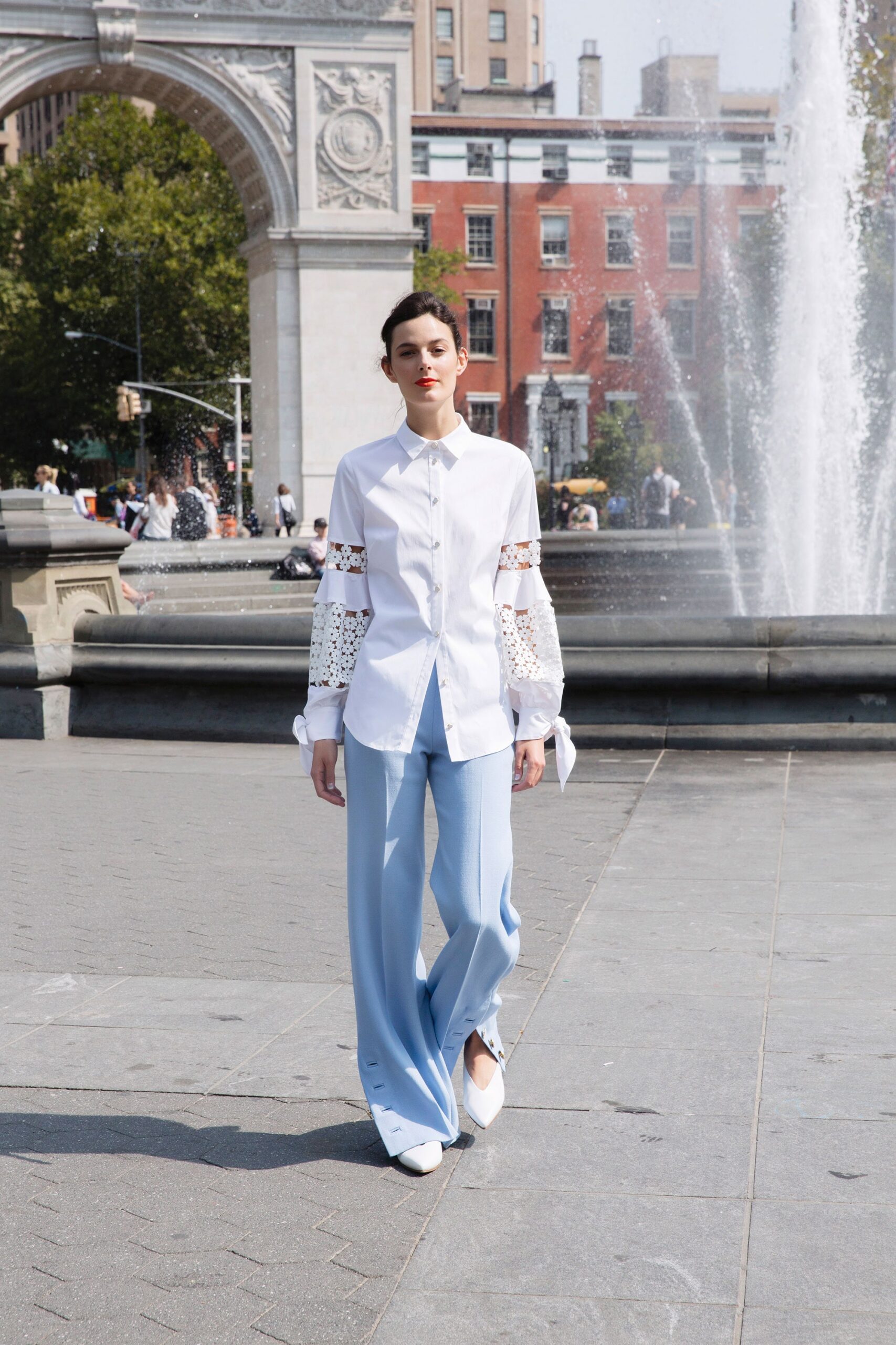 Lela Rose S/S 18 Look 4