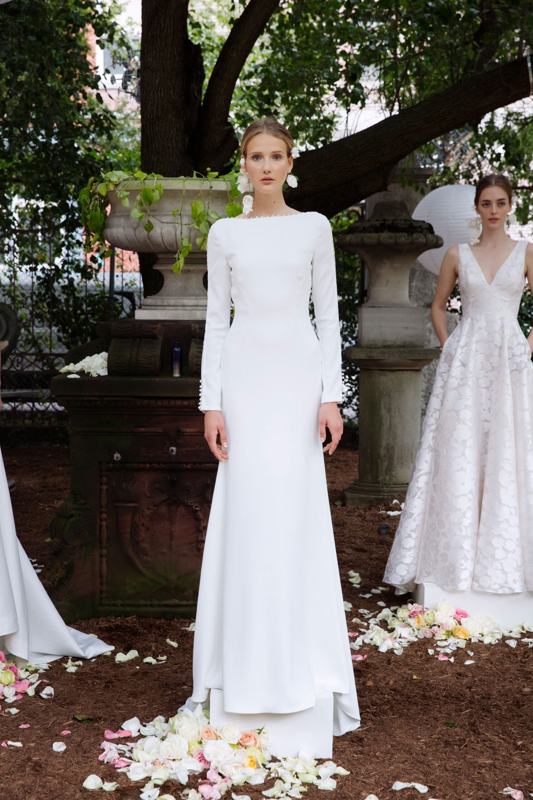 Lela Rose F/W 18 Bridal Look 5