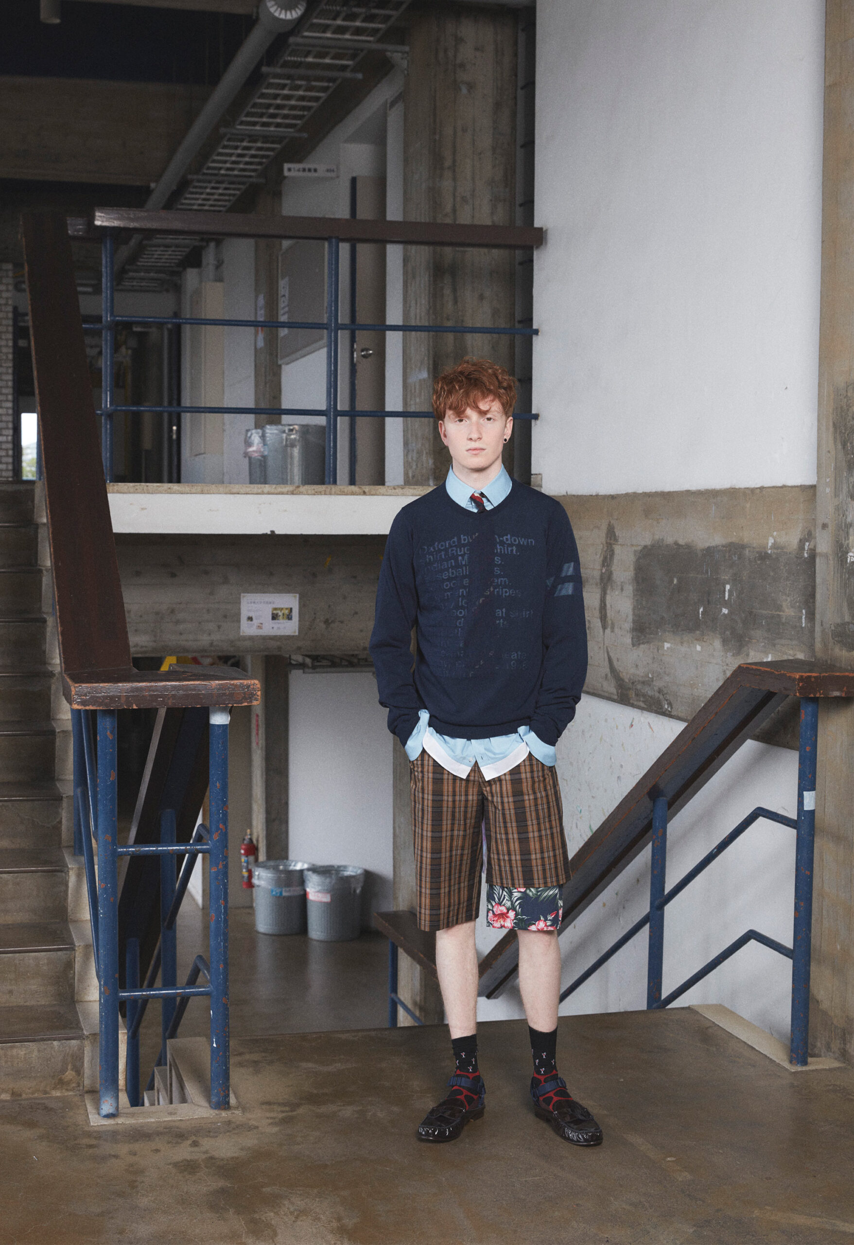 Kolor S/S 18 Menswear Look 6