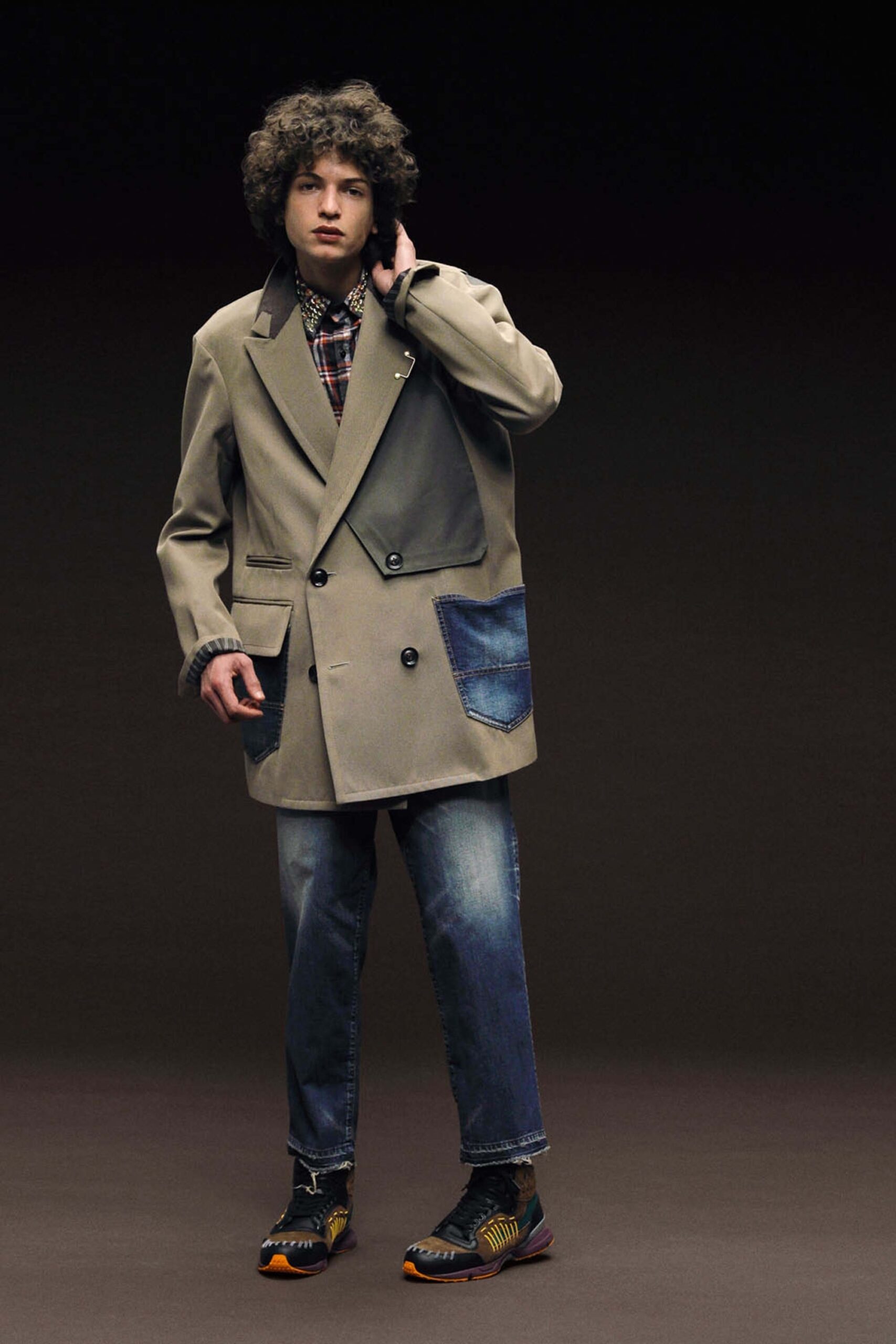 Kolor F/W 18 Menswear Look 7